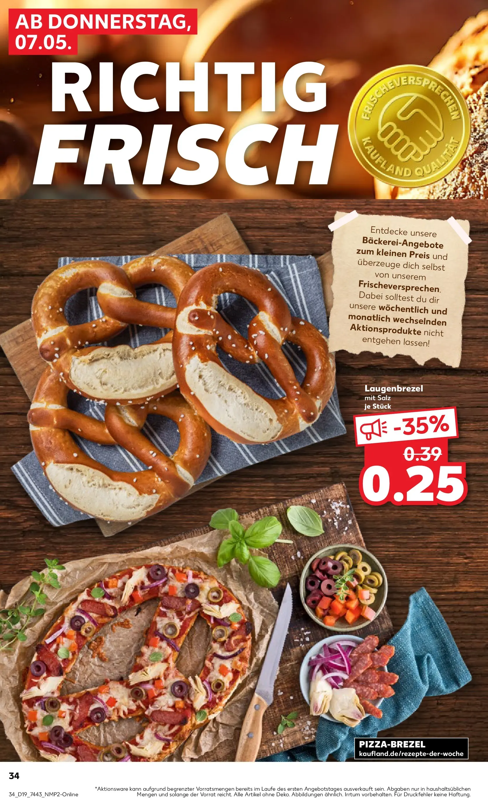 Prospekt Kaufland ab 04.05.2026 » Angebote Online zum Blättern | Seite: 39 | Produkte: Salz, Pizza