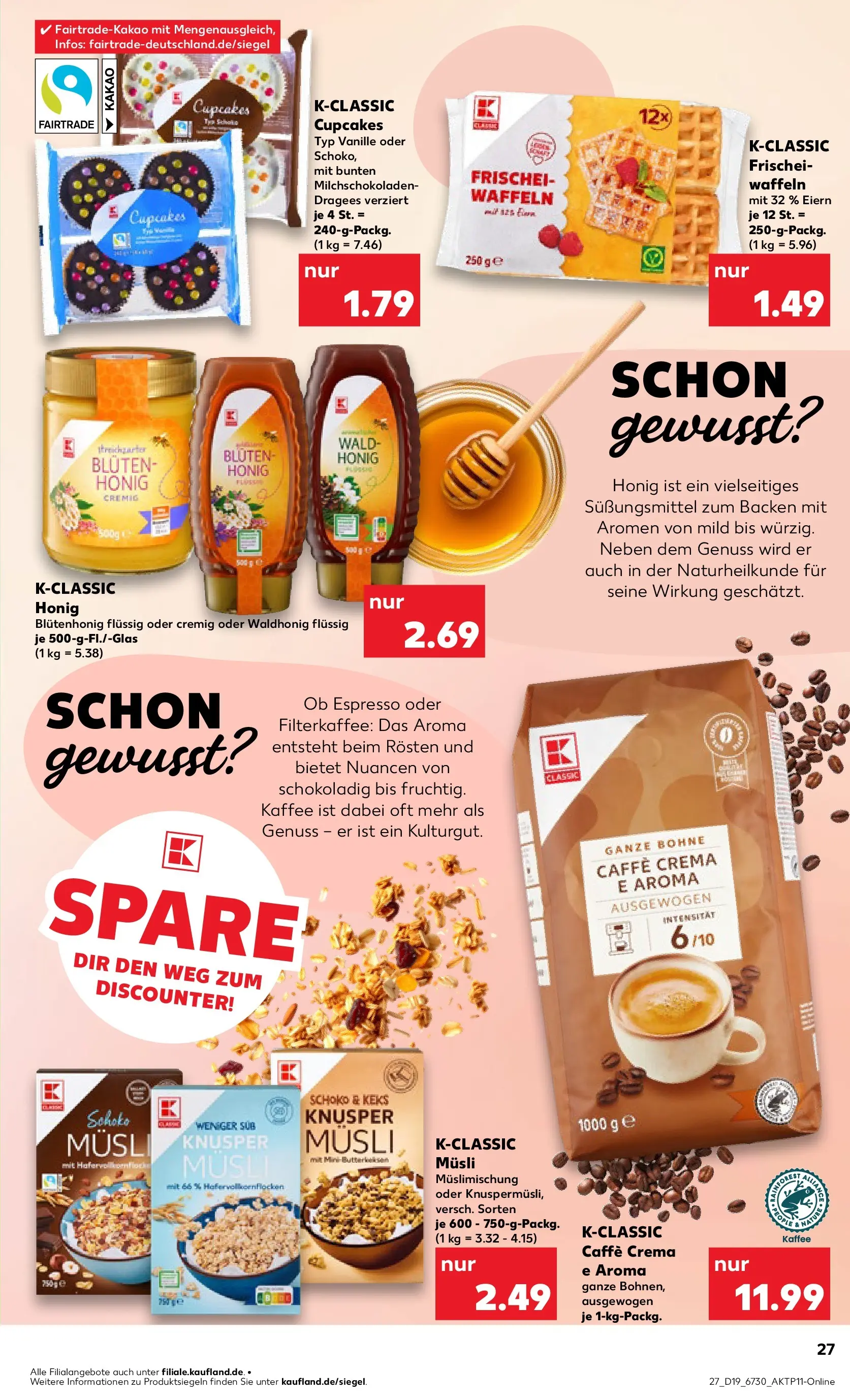Prospekt Kaufland ab 04.05.2026 » Angebote Online zum Blättern | Seite: 32 | Produkte: Musli, Kaffee, Waffeln
