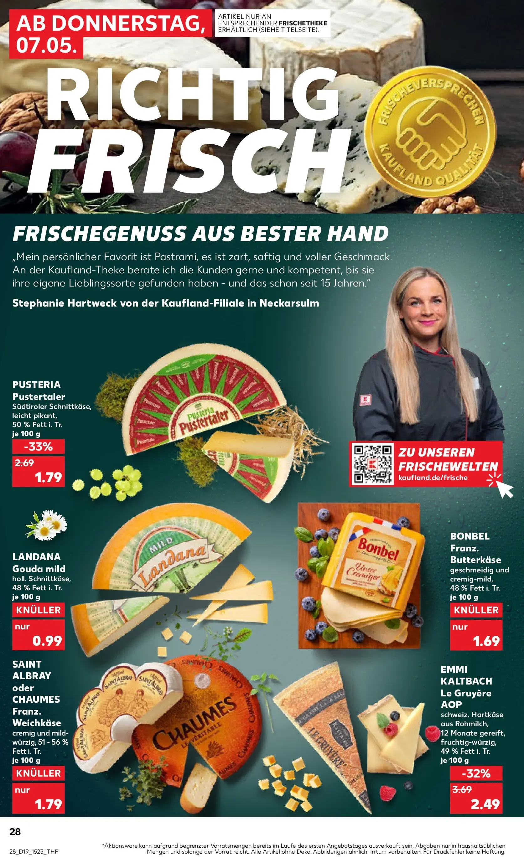 Prospekt Kaufland ab 04.05.2026 » Angebote Online zum Blättern | Seite: 33 | Produkte: Gouda