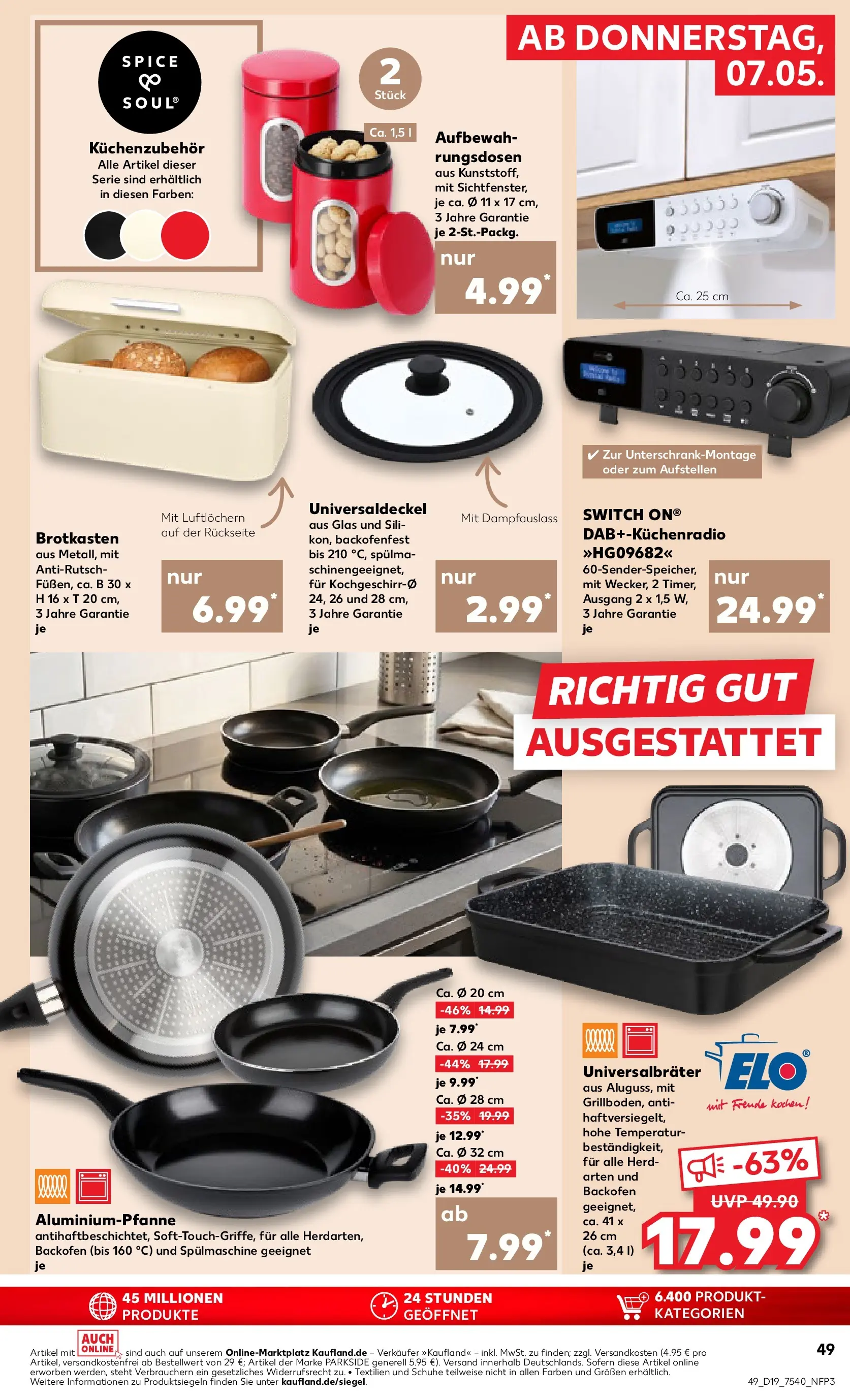 Prospekt Kaufland ab 04.05.2026 » Angebote Online zum Blättern | Seite: 54 | Produkte: Herd, Backofen, Radio