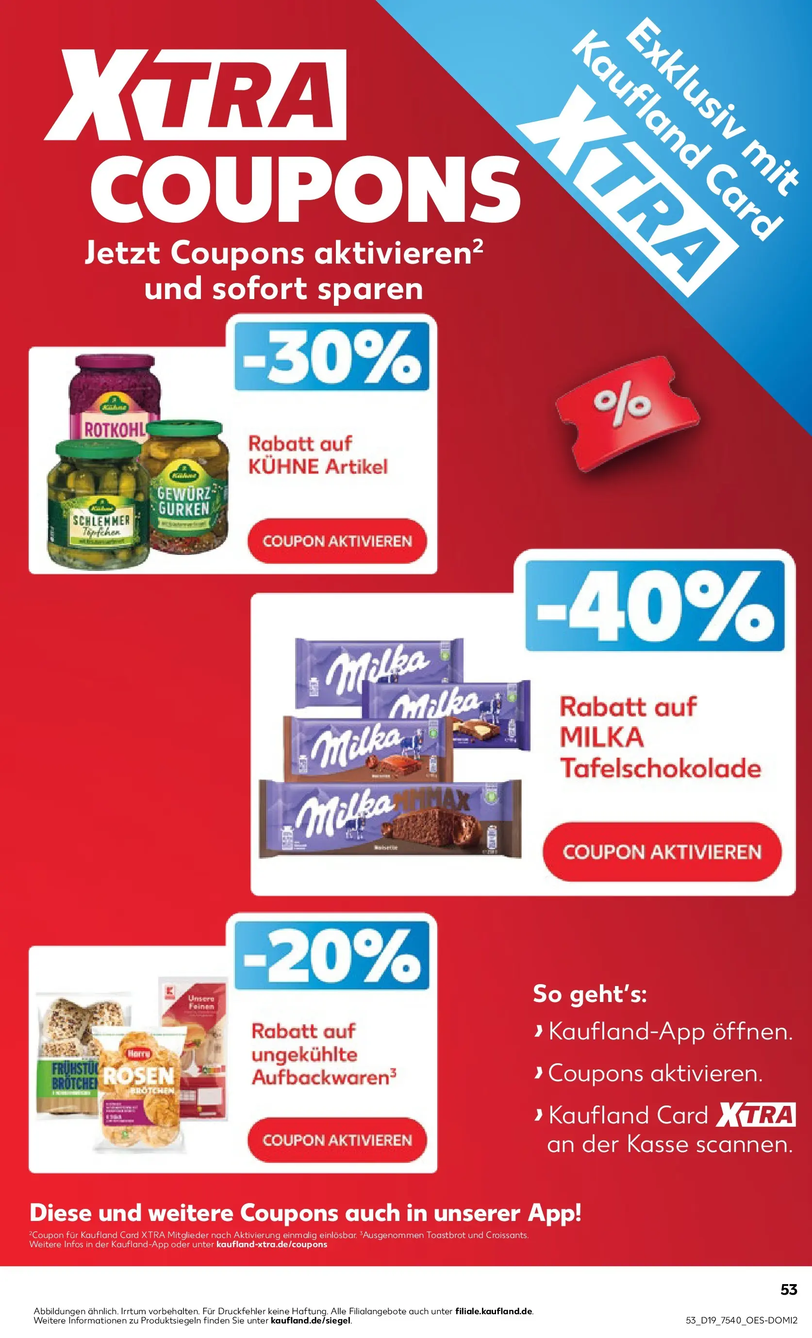 Prospekt Kaufland ab 04.05.2026 » Angebote Online zum Blättern | Seite: 58 | Produkte: Rotkohl, Toastbrot, Milka, Gurken