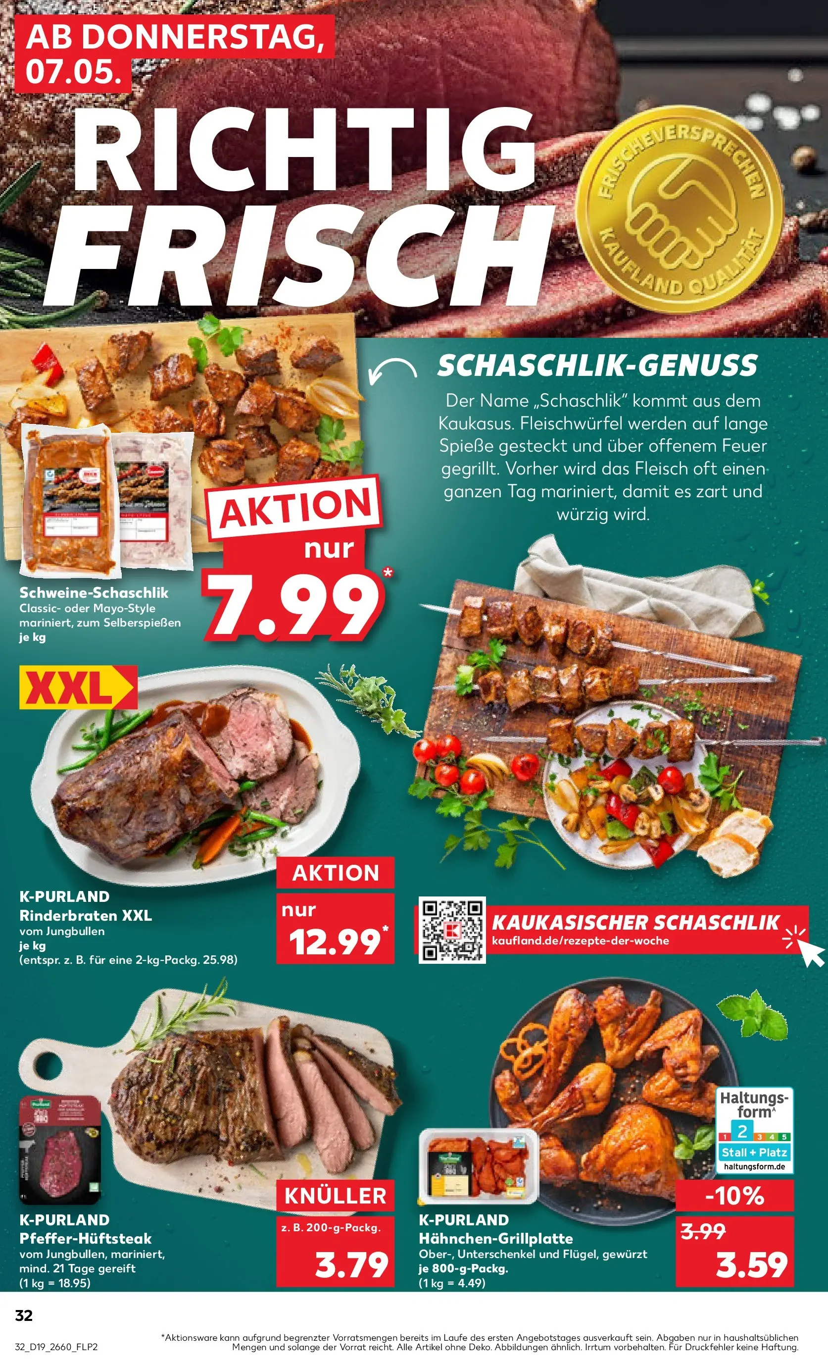 Prospekt Kaufland ab 04.05.2026 » Angebote Online zum Blättern | Seite: 37 | Produkte: Grill, Spieße, Steak, Fleisch