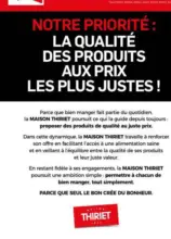 Catalogue Maison Thiriet