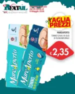 Reatail Supermercati Taglia prezzi - al 09.05.2026