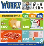 Hurr&agrave; Discount Tanti prodotti a 1,00 1,50 2,00 - al 13.05.2026