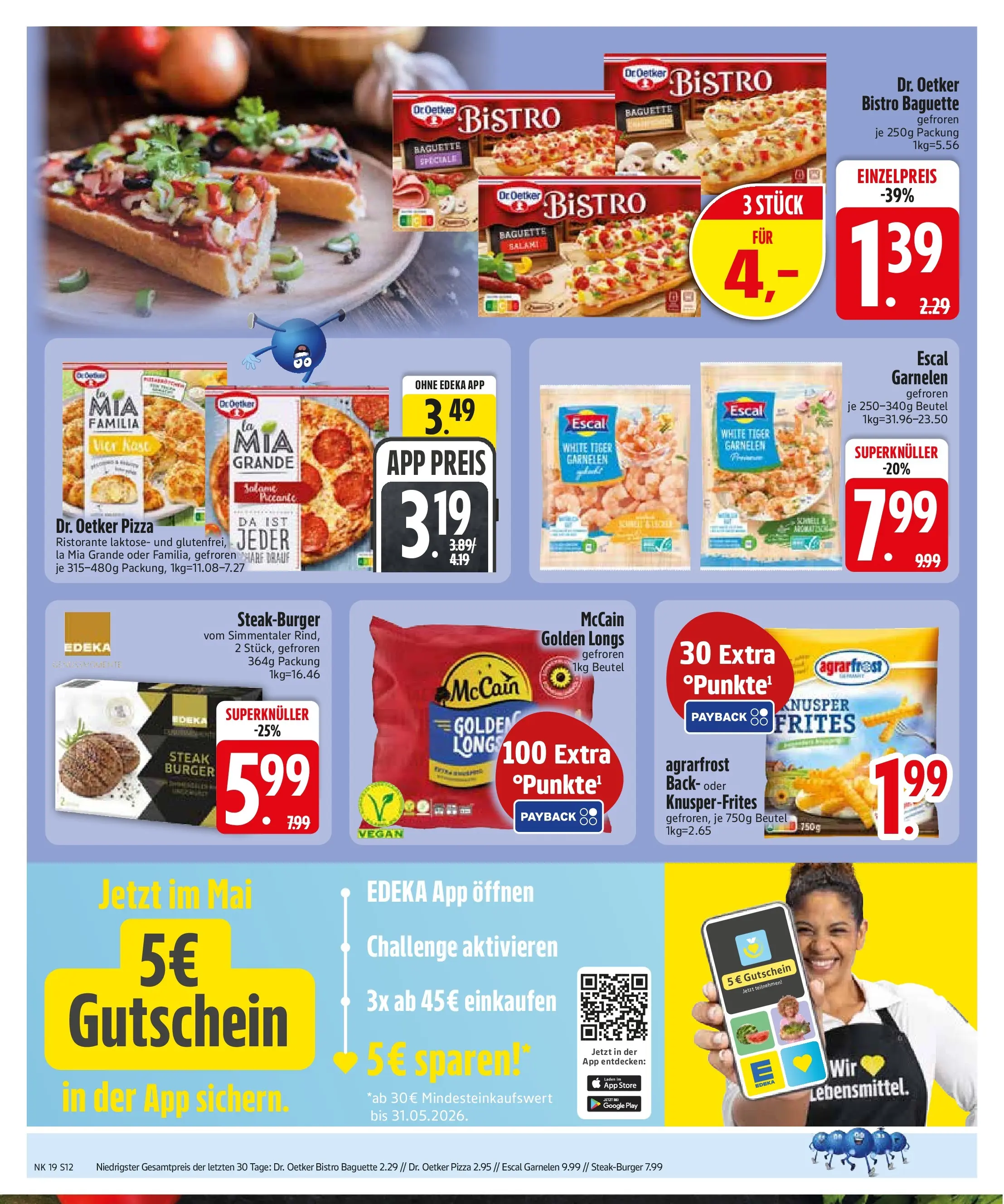 Edeka prospekt Starnberg	 (ab 03.05.2026) » Angebote Online | Seite: 14 | Produkte: Ristorante, Burger, Garnelen, Tiger garnelen