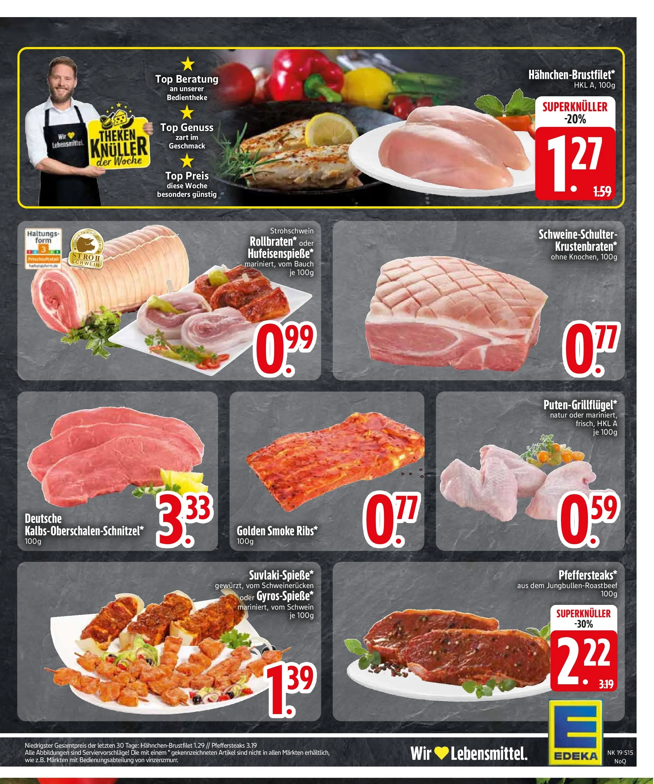 Edeka prospekt Rötz	 (ab 04.05.2026) » Angebote Online | Seite: 17 | Produkte: Top, Schweinerucken, Steak