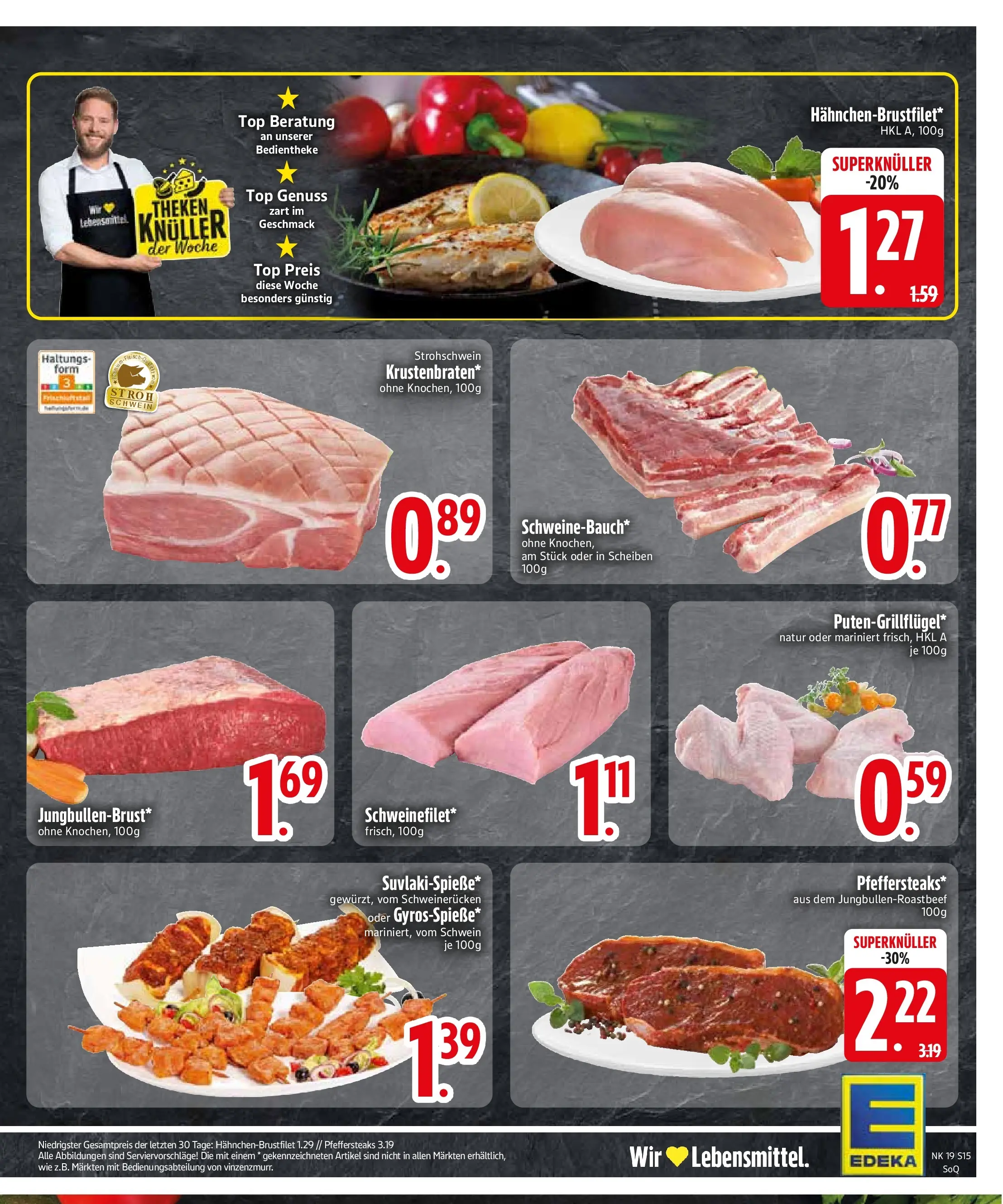 Edeka prospekt Starnberg	 (ab 03.05.2026) » Angebote Online | Seite: 17 | Produkte: Top, Schweinerucken