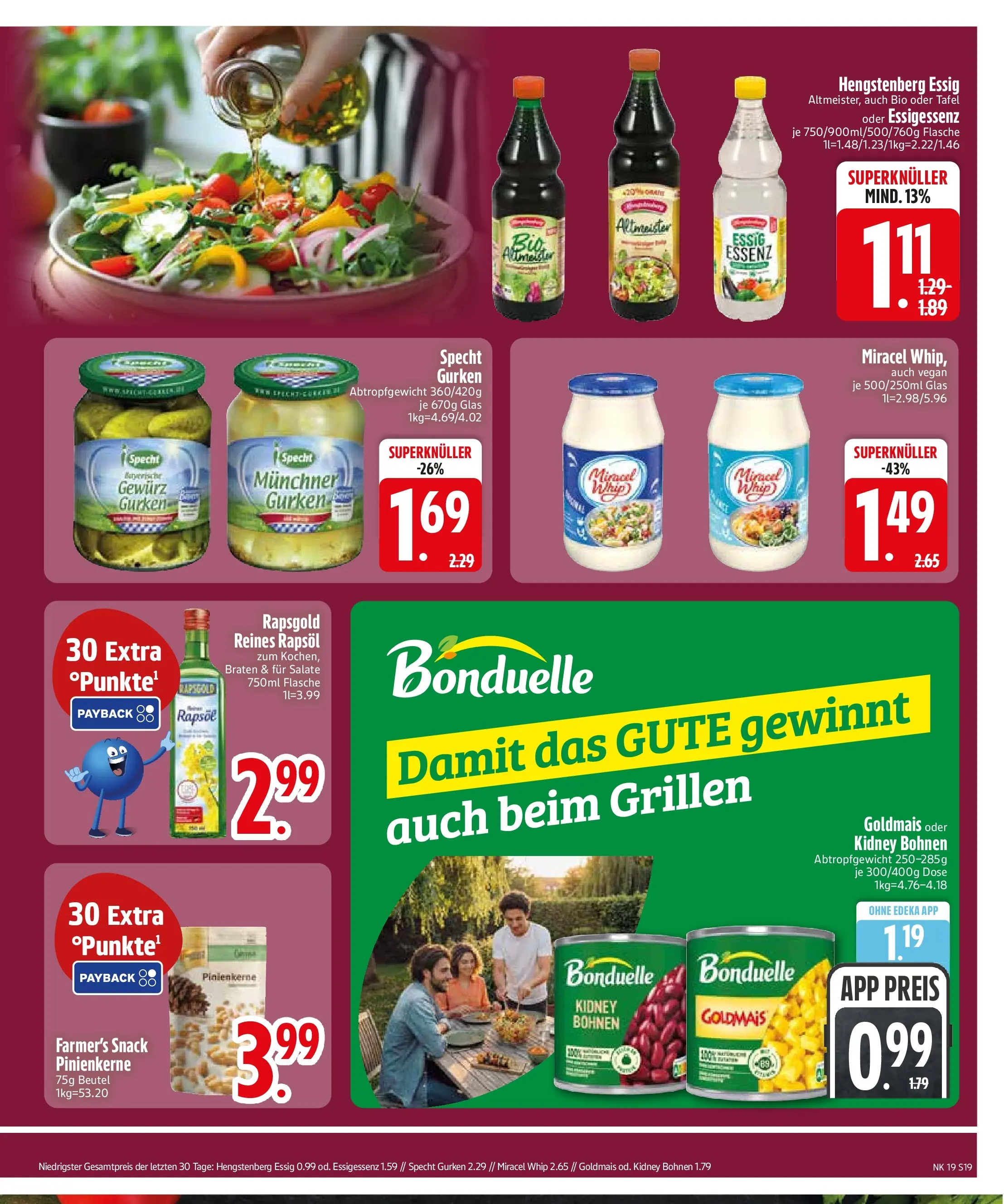 Edeka prospekt Starnberg	 (ab 03.05.2026) » Angebote Online | Seite: 21 | Produkte: Essig, Rapsöl, Dressing, Gurken