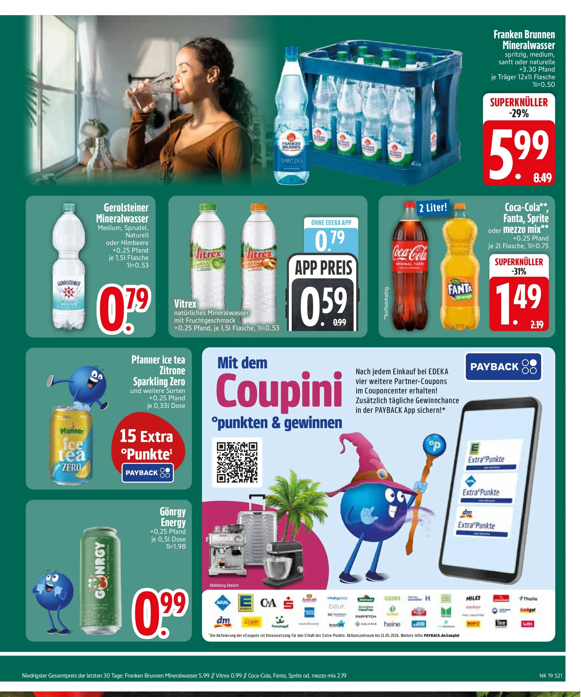 Edeka prospekt Starnberg	 (ab 03.05.2026) » Angebote Online | Seite: 23 | Produkte: Mezzo mix, Cola, Energy, Mineralwasser