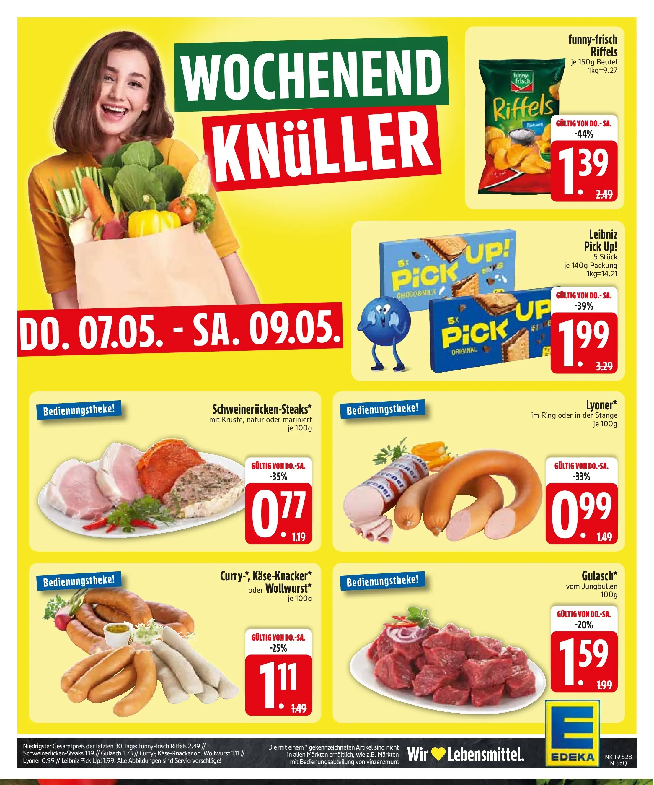 Edeka prospekt Starnberg	 (ab 03.05.2026) » Angebote Online | Seite: 30 | Produkte: Gulasch, Chips