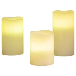 LED-Kerzen 3er Set