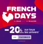 Ekosport FRENCH DAYS - au 05.05.2026