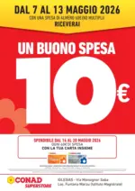 CONAD NORD OVEST BUONO SPESA 10&euro; - al 13.05.2026