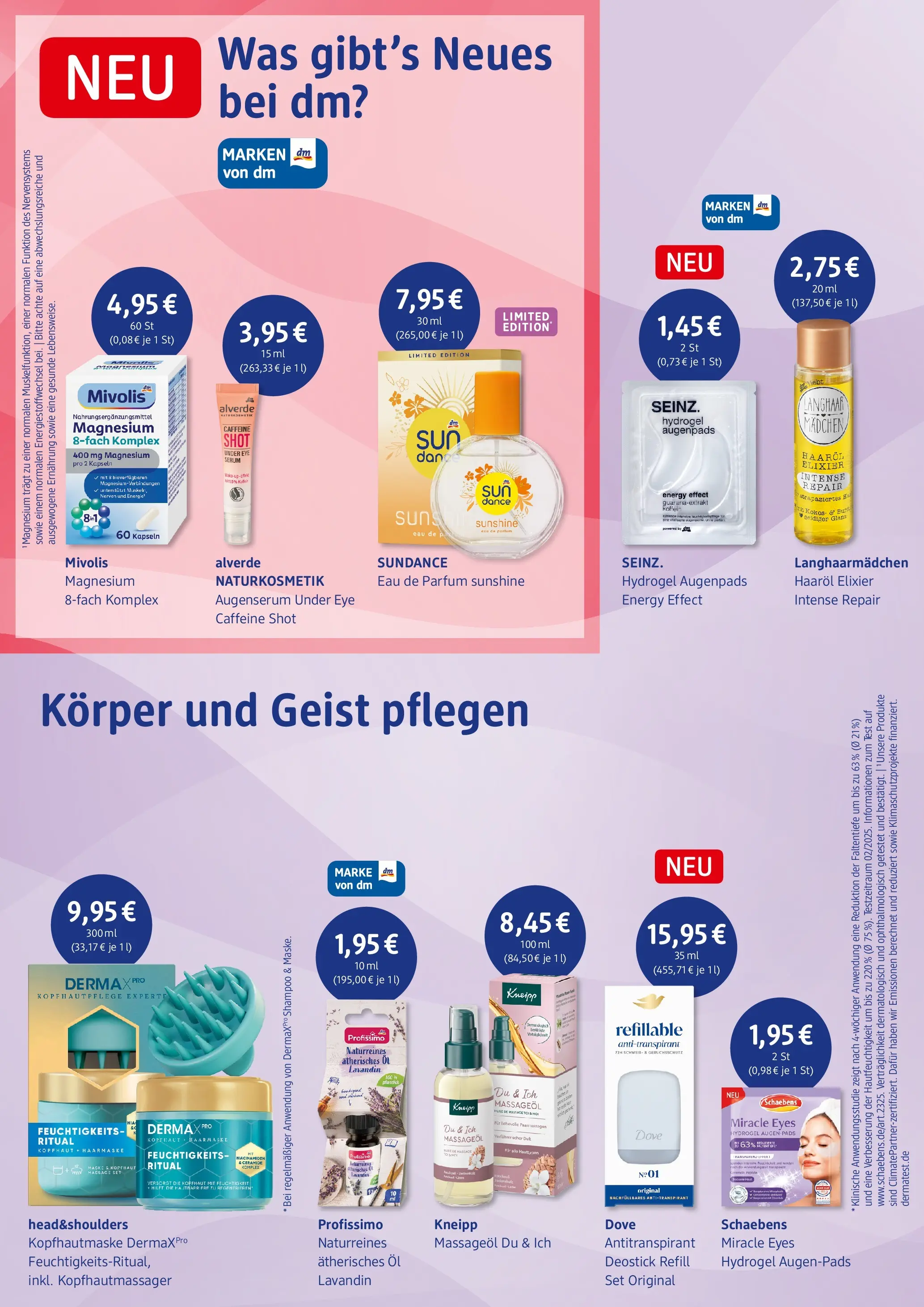 dm drogerie prospekt Bad Wiessee (ab 05.05.2026) zum Blättern | Seite: 2 | Produkte: Energy, Haaröl, Antitranspirant, Augenserum