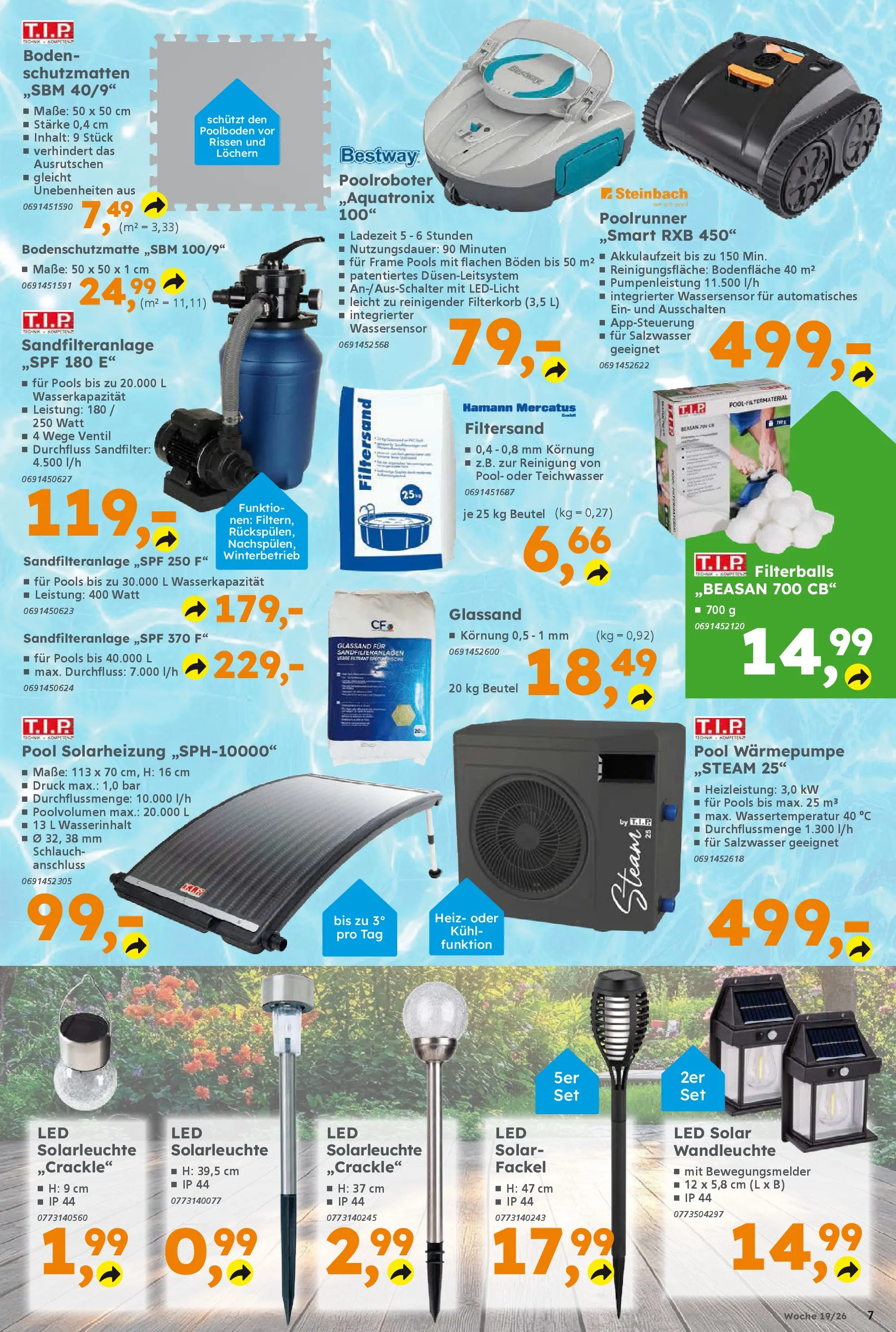 Globus Baumarkt Prospekt Forchheim	 (ab 03.05.2026) zum Blättern | Seite: 7 | Produkte: Solarleuchte, Wandleuchte