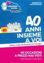 Universo Bimbo 40 anni insieme a voi - al 27.05.2026