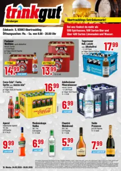 Trinkgut Prospekt Obertraubling	 ab 03.05.2026 gültig
