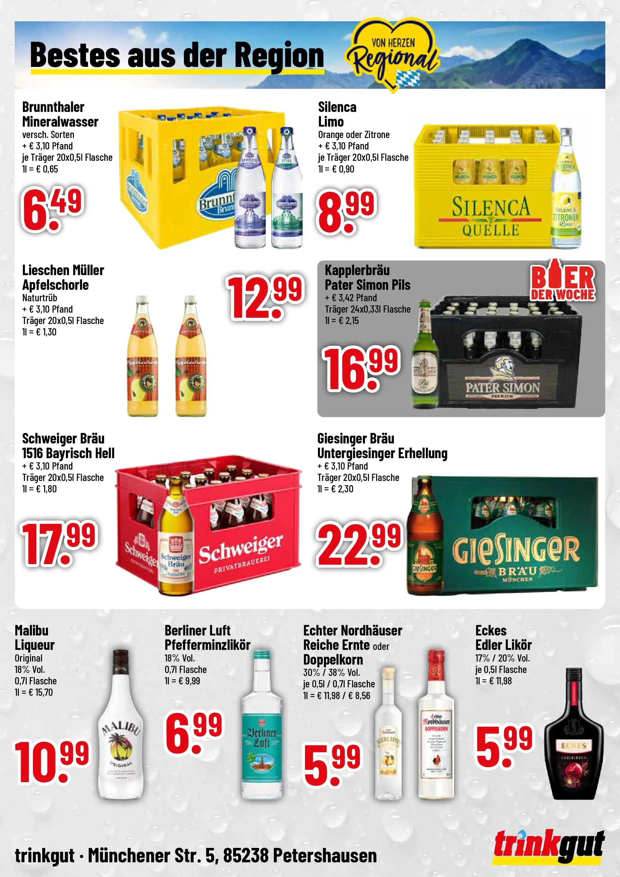 Trinkgut Prospekt Petershausen	 (ab 04.05.2026) » Angebote online | Seite: 4 | Produkte: Berliner, Likör, Zitrone, Zitronen