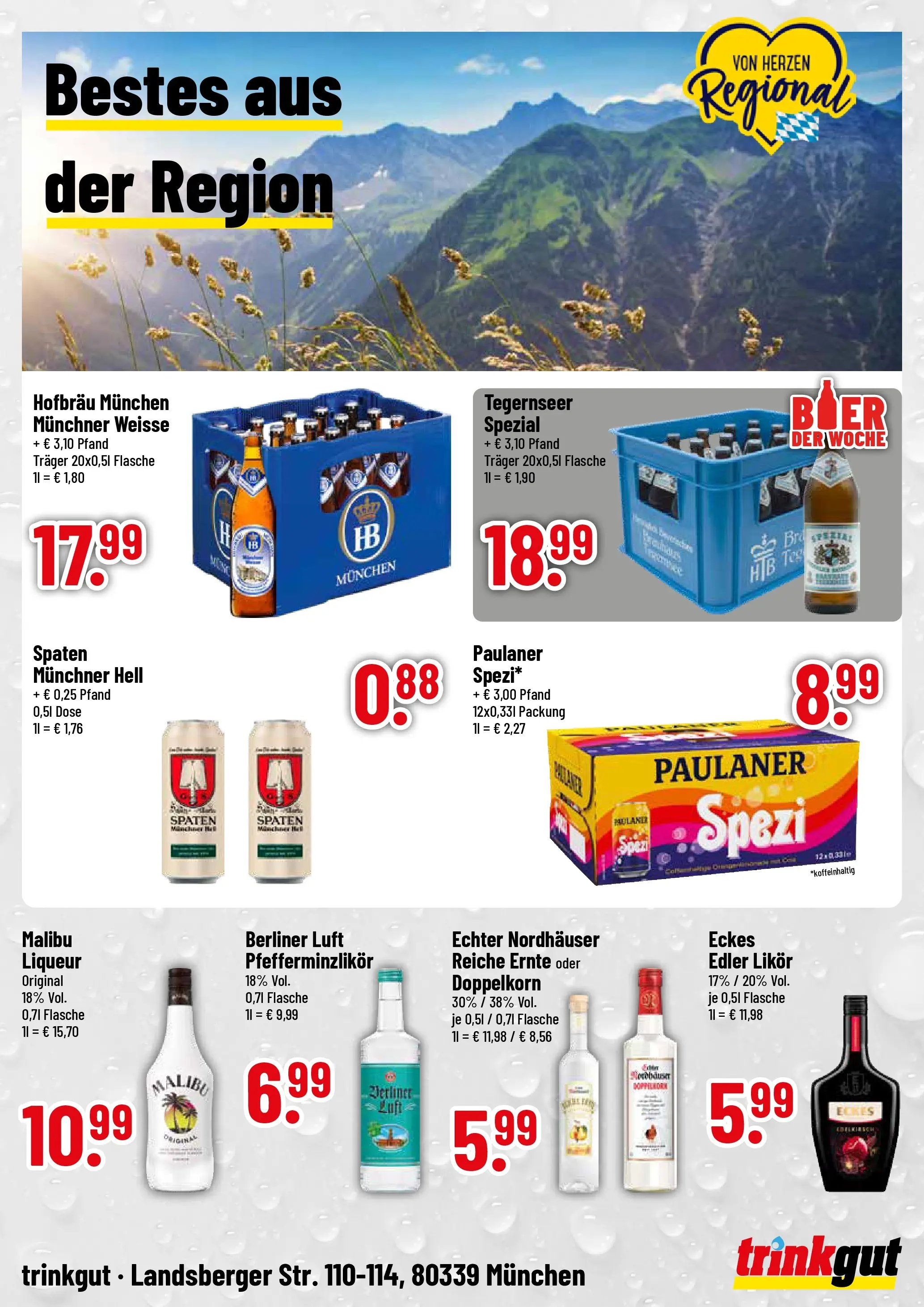 Trinkgut Prospekt München	 (ab 03.05.2026) » Angebote online | Seite: 4 | Produkte: Berliner, Bier, Paulaner spezi, Paulaner