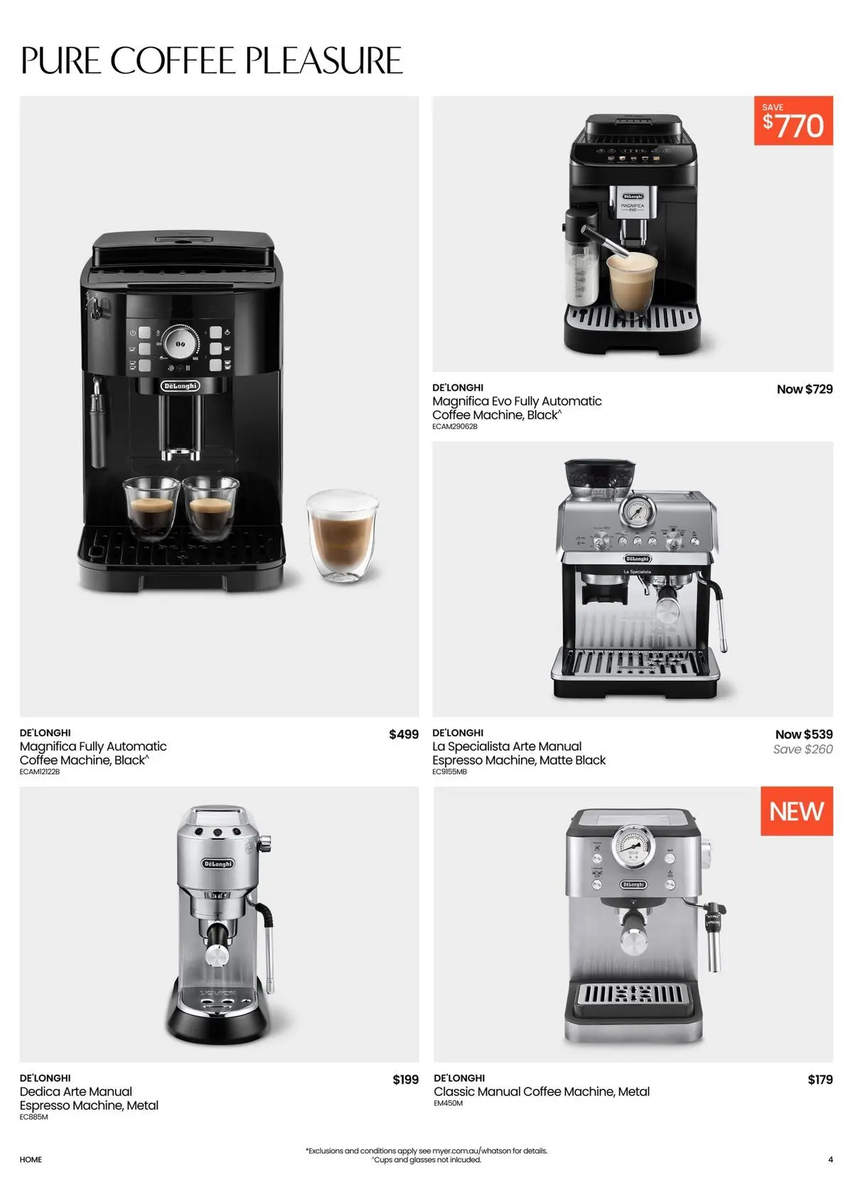 Deals - Kitchen & Dining Essentials - 04/05/2026 > weekly / monthly specials | Page: 4 | Products: Cups, Coffee, Glasses