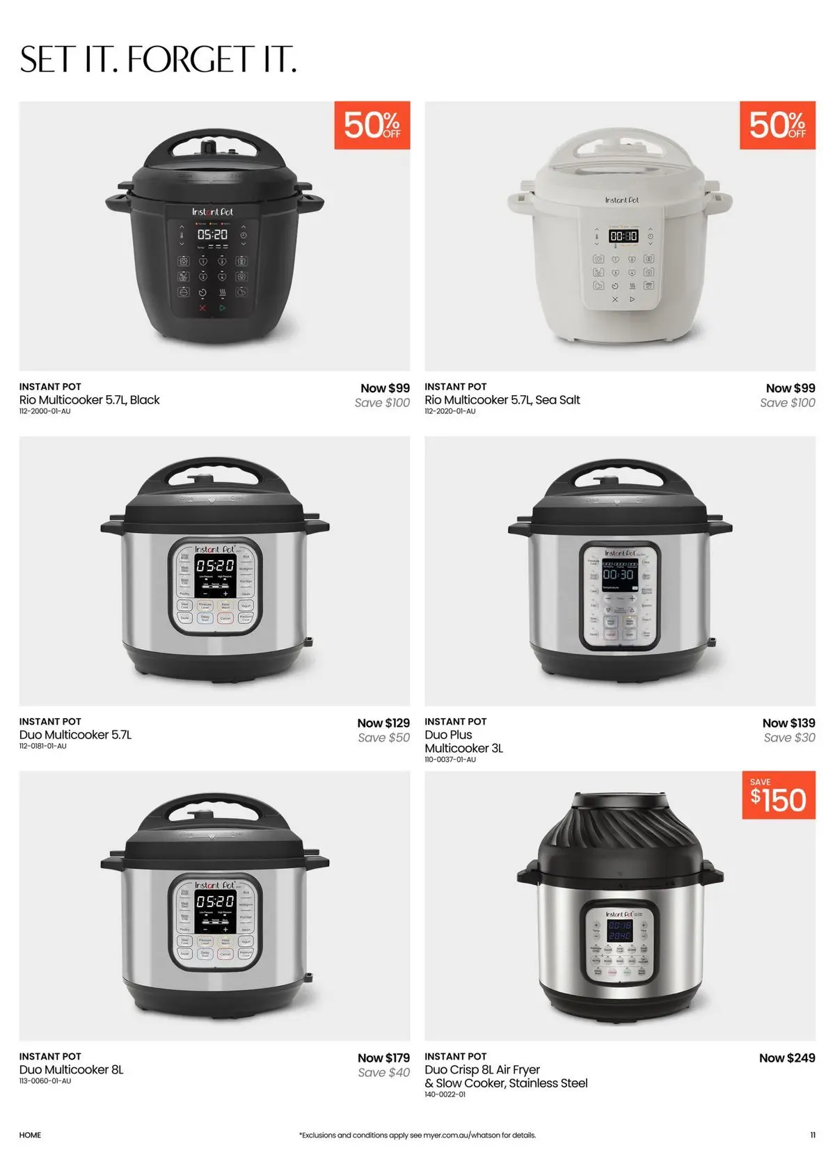 Deals - Kitchen & Dining Essentials - 04/05/2026 > weekly / monthly specials | Page: 11 | Products: Pot, Salt