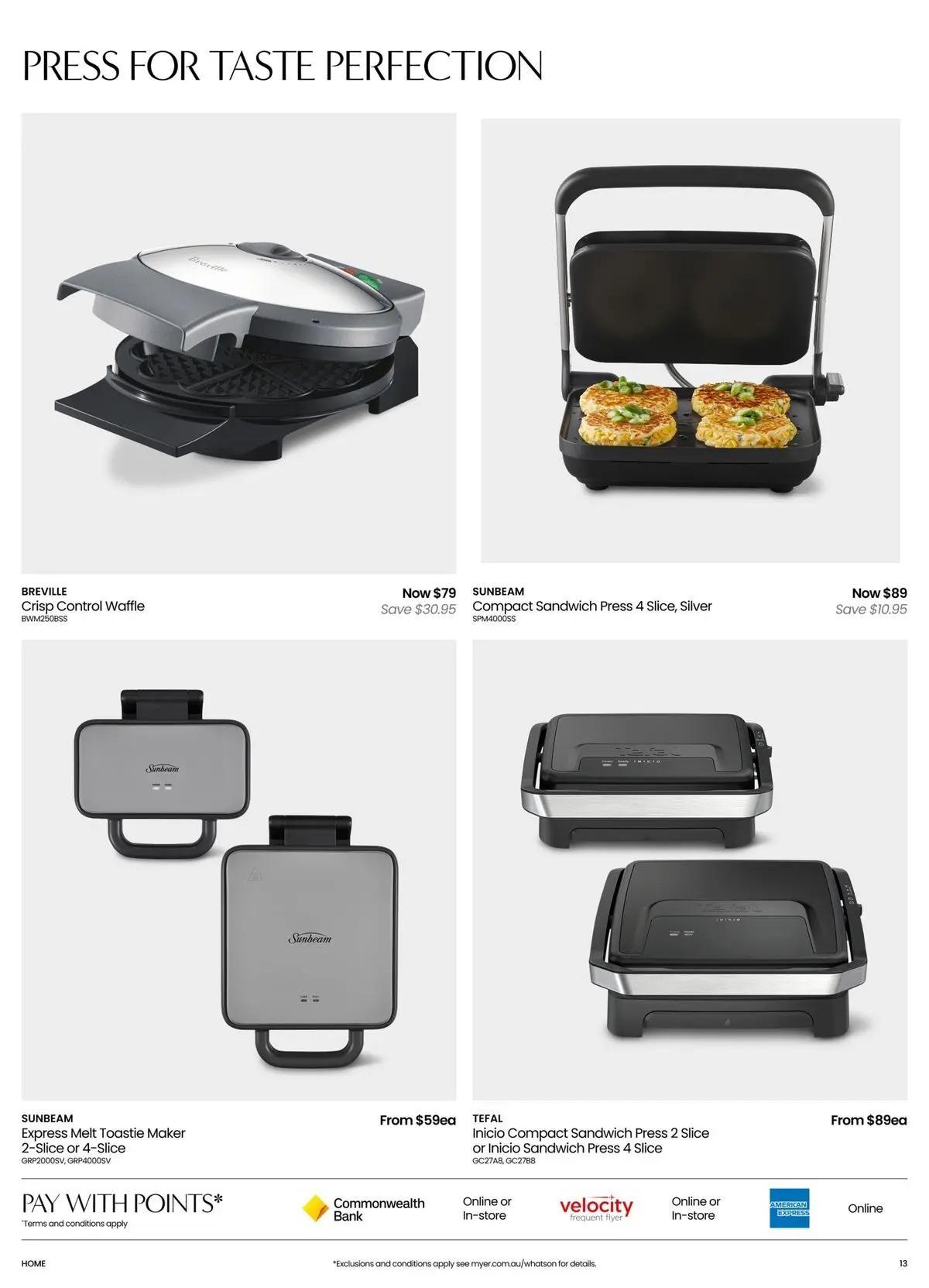 Deals - Kitchen & Dining Essentials - 04/05/2026 > weekly / monthly specials | Page: 13 | Products: Press