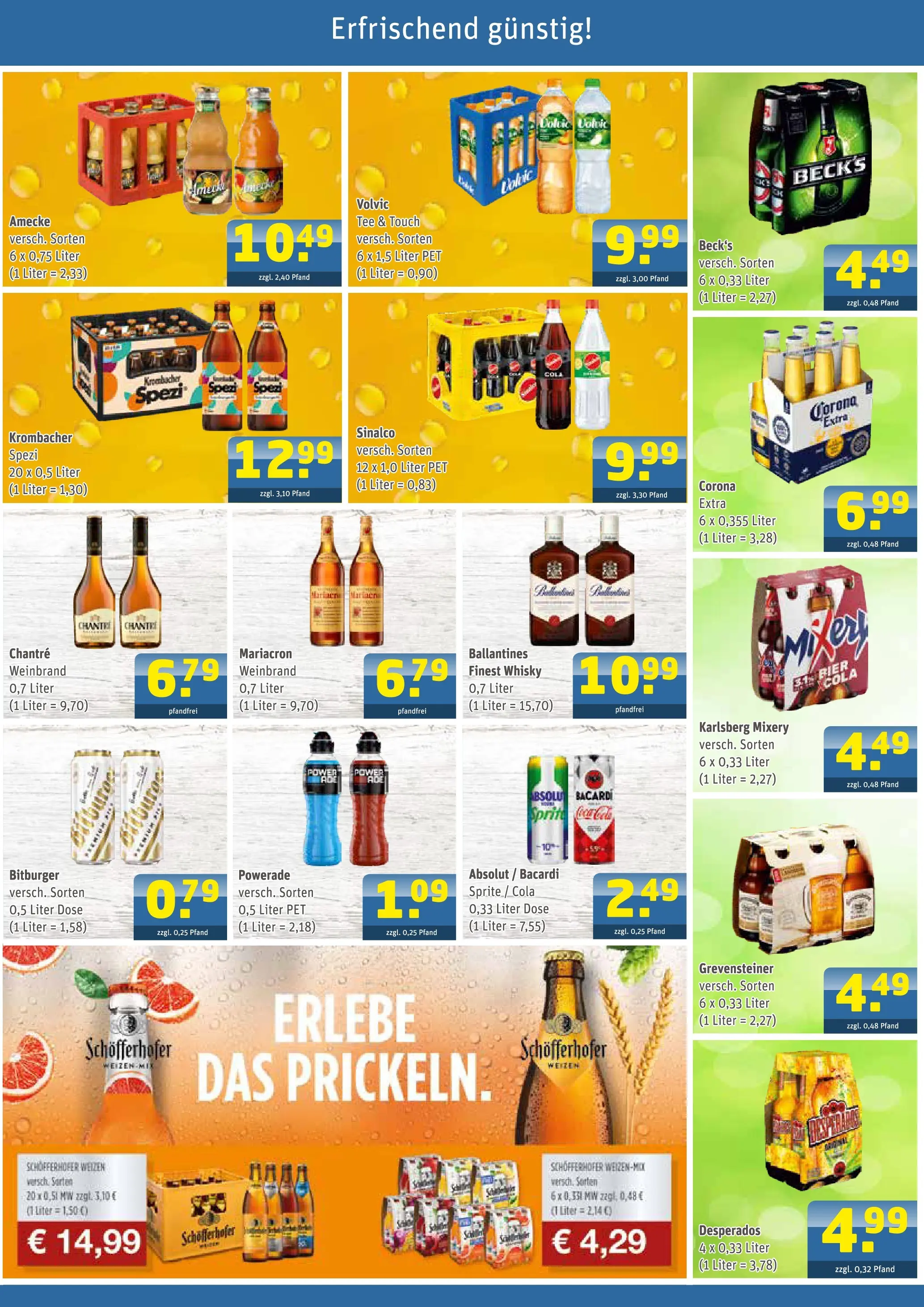 Angebote - Getränke Arena: Getränkeangebote (ab 03.05.2026) zum Blättern | Seite: 3
