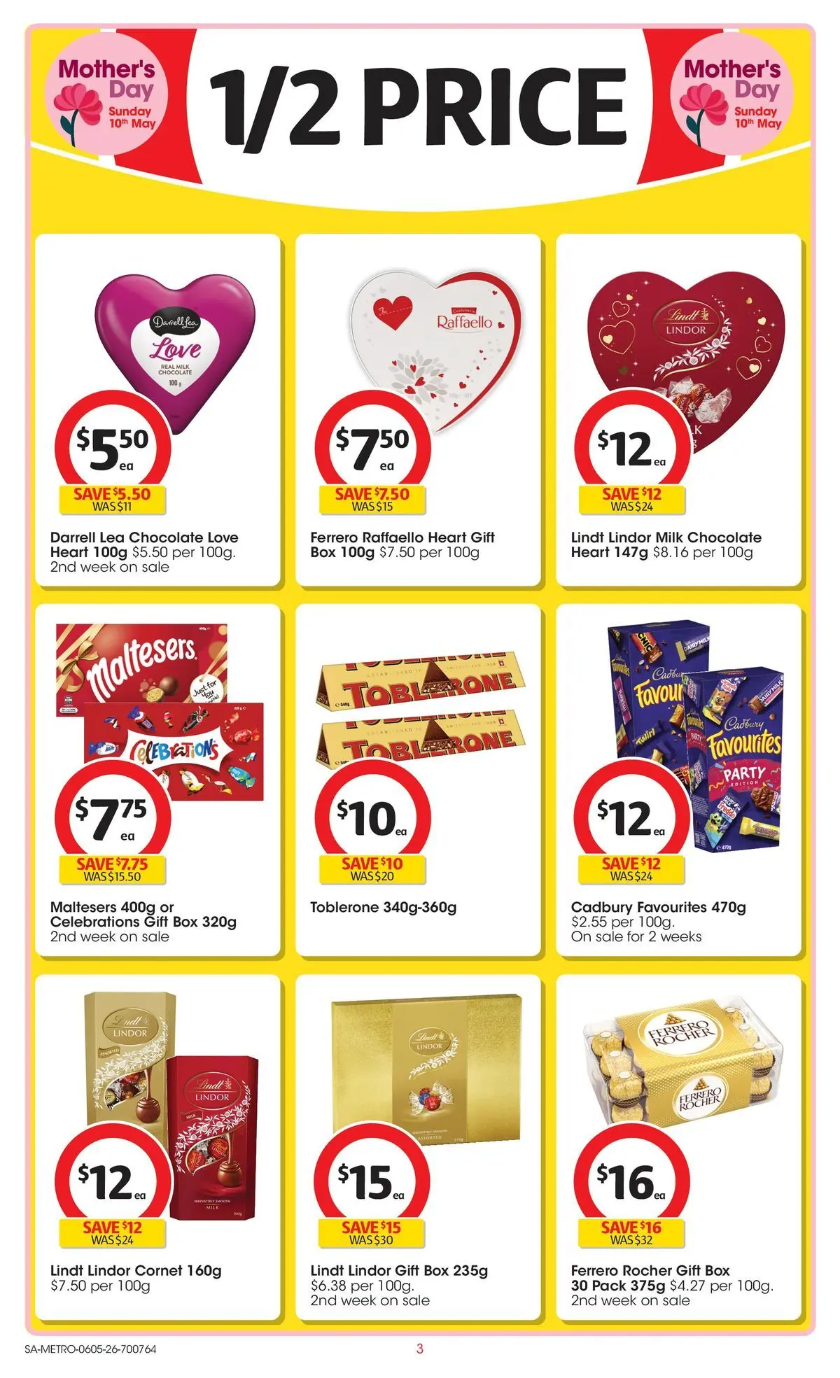 ﻿Coles catalogue valid from 05/05/2026 > Online Australia | Page: 3 | Products: Box, Milk, Dairy, Chocolate