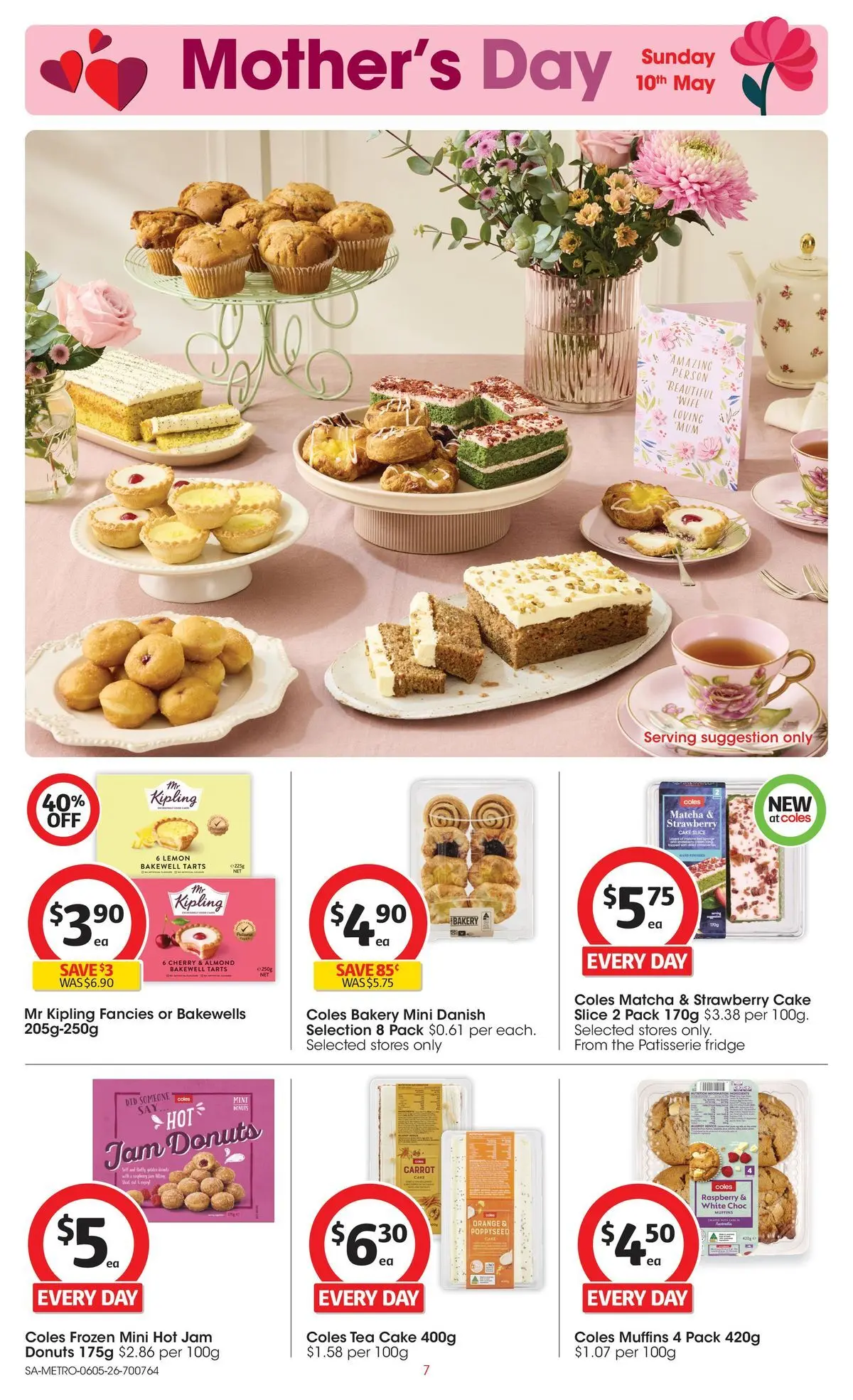 ﻿Coles catalogue valid from 05/05/2026 > Online Australia | Page: 7 | Products: Donuts, Potatoes, Lemon, Raspberry