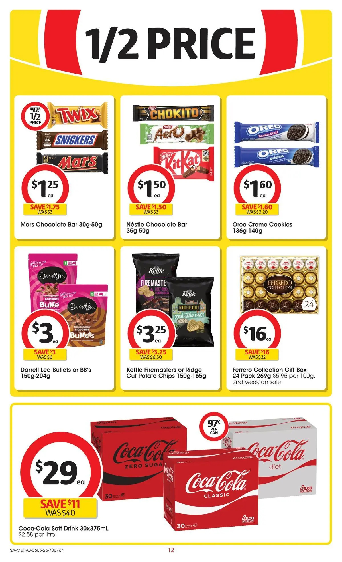 ﻿Coles catalogue valid from 05/05/2026 > Online Australia | Page: 12 | Products: Box, Beef, Coca Cola, Cream