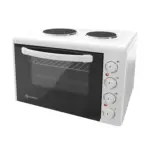 ЗОРА Готварска печка мини Елдом 203VFE-NEW , Бял