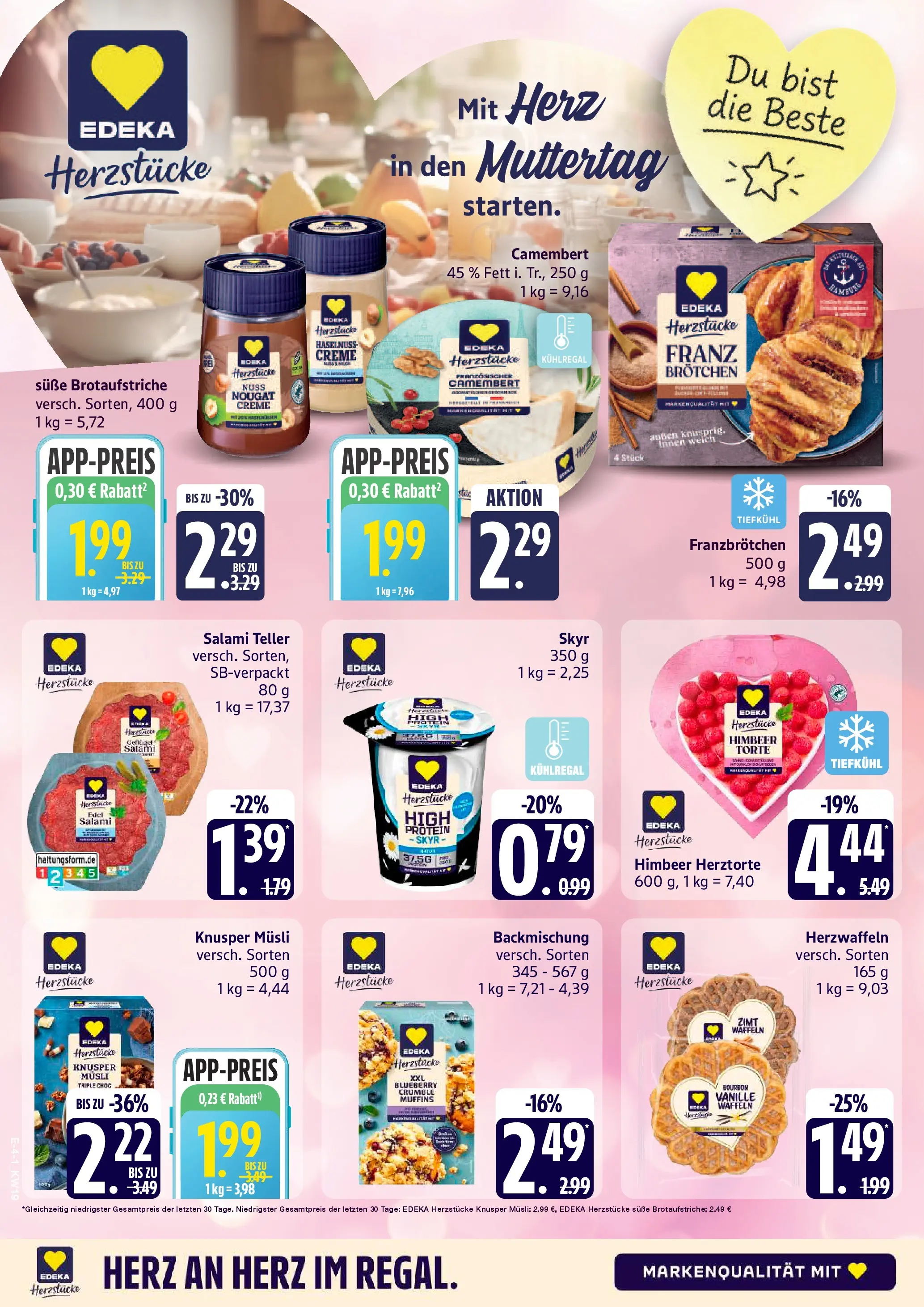 Edeka prospekt Neu Wulmstorf	 (ab 03.05.2026) » Angebote Online | Seite: 4 | Produkte: Musli, Skyr, Salami, Bourbon