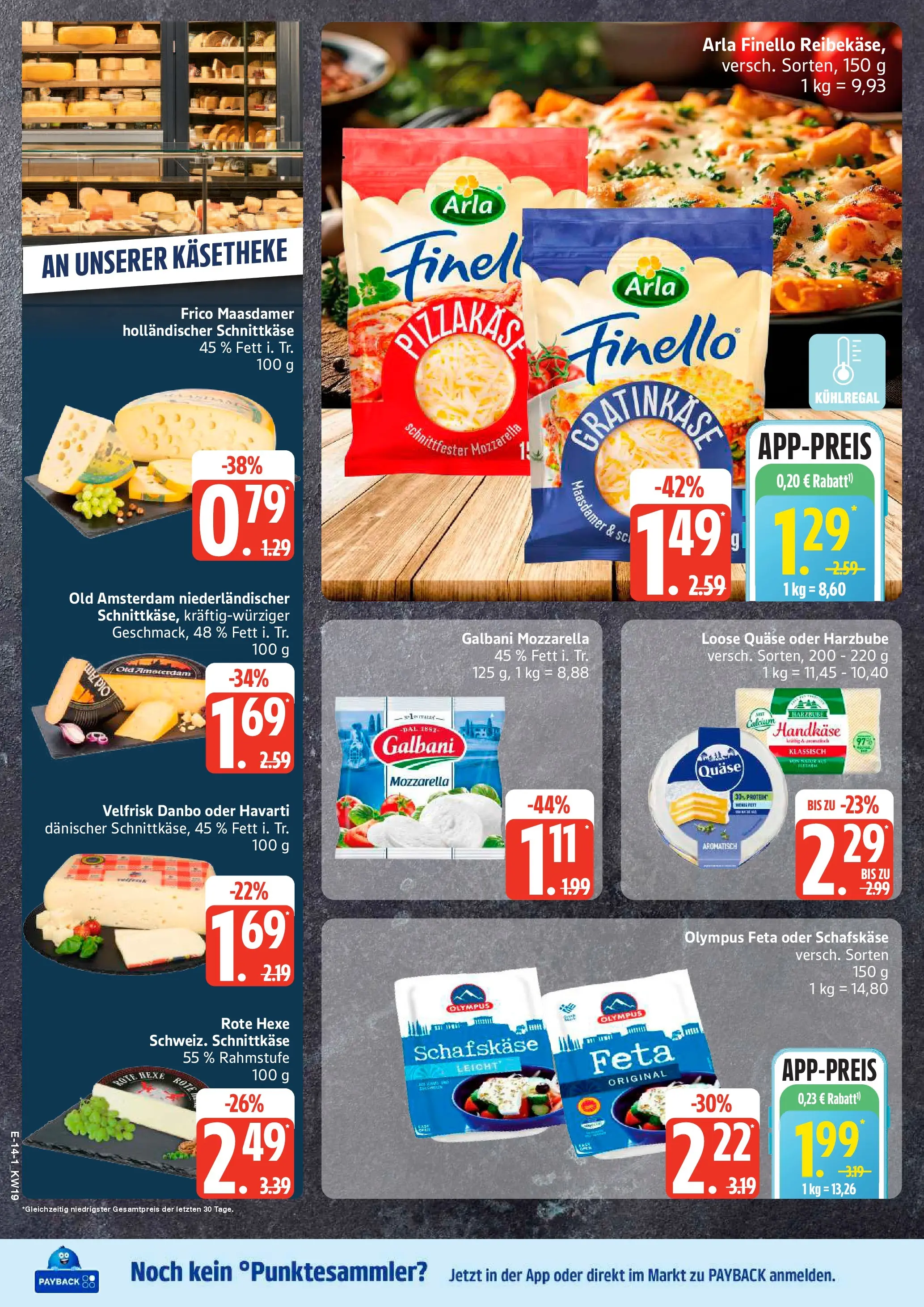 Edeka prospekt Neu Wulmstorf	 (ab 03.05.2026) » Angebote Online | Seite: 16 | Produkte: Feta, Mozzarella, Reibekase, Schafskase