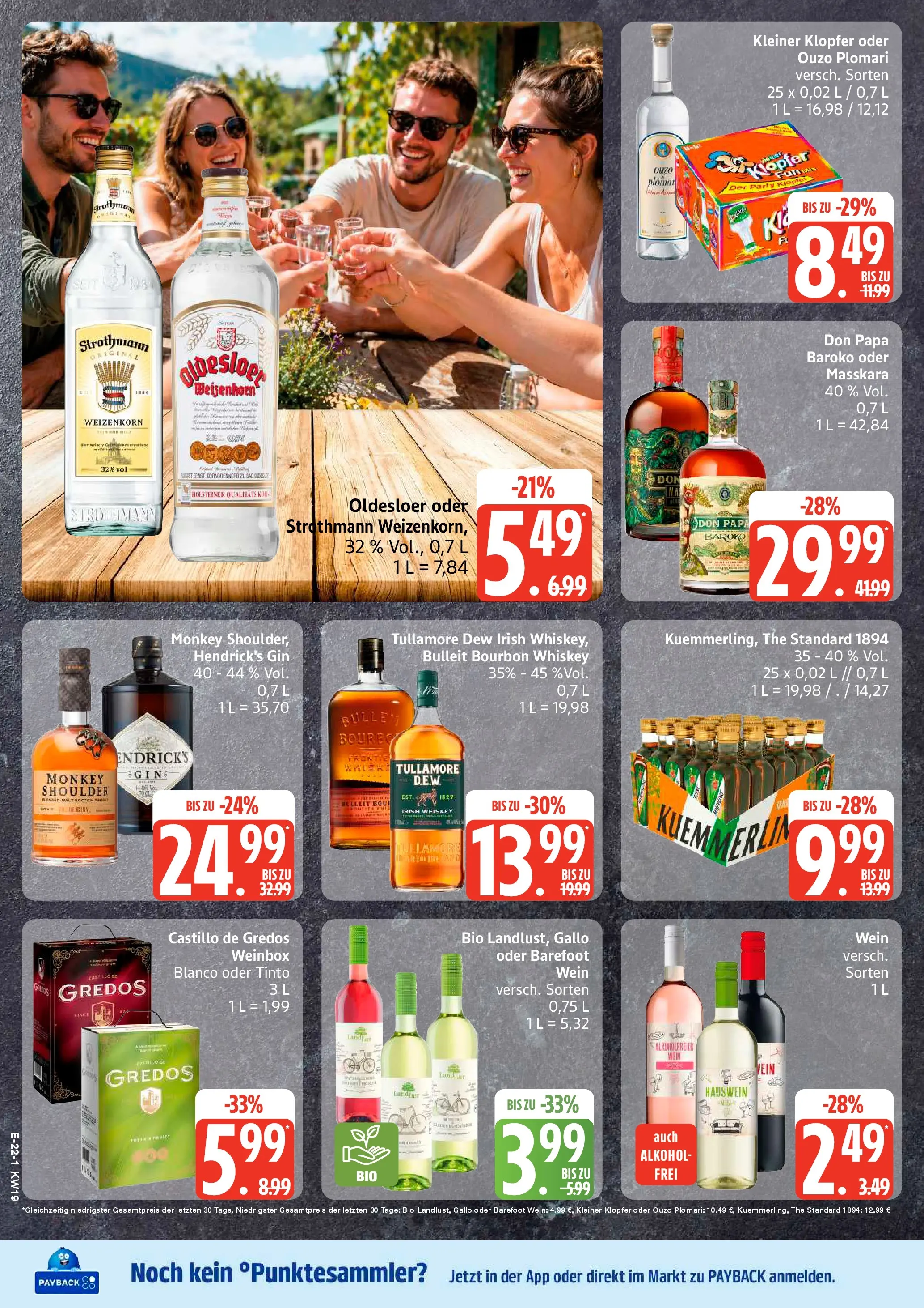 Edeka prospekt Neu Wulmstorf	 (ab 03.05.2026) » Angebote Online | Seite: 25 | Produkte: Ouzo, Bourbon, Whiskey, Ouzo plomari