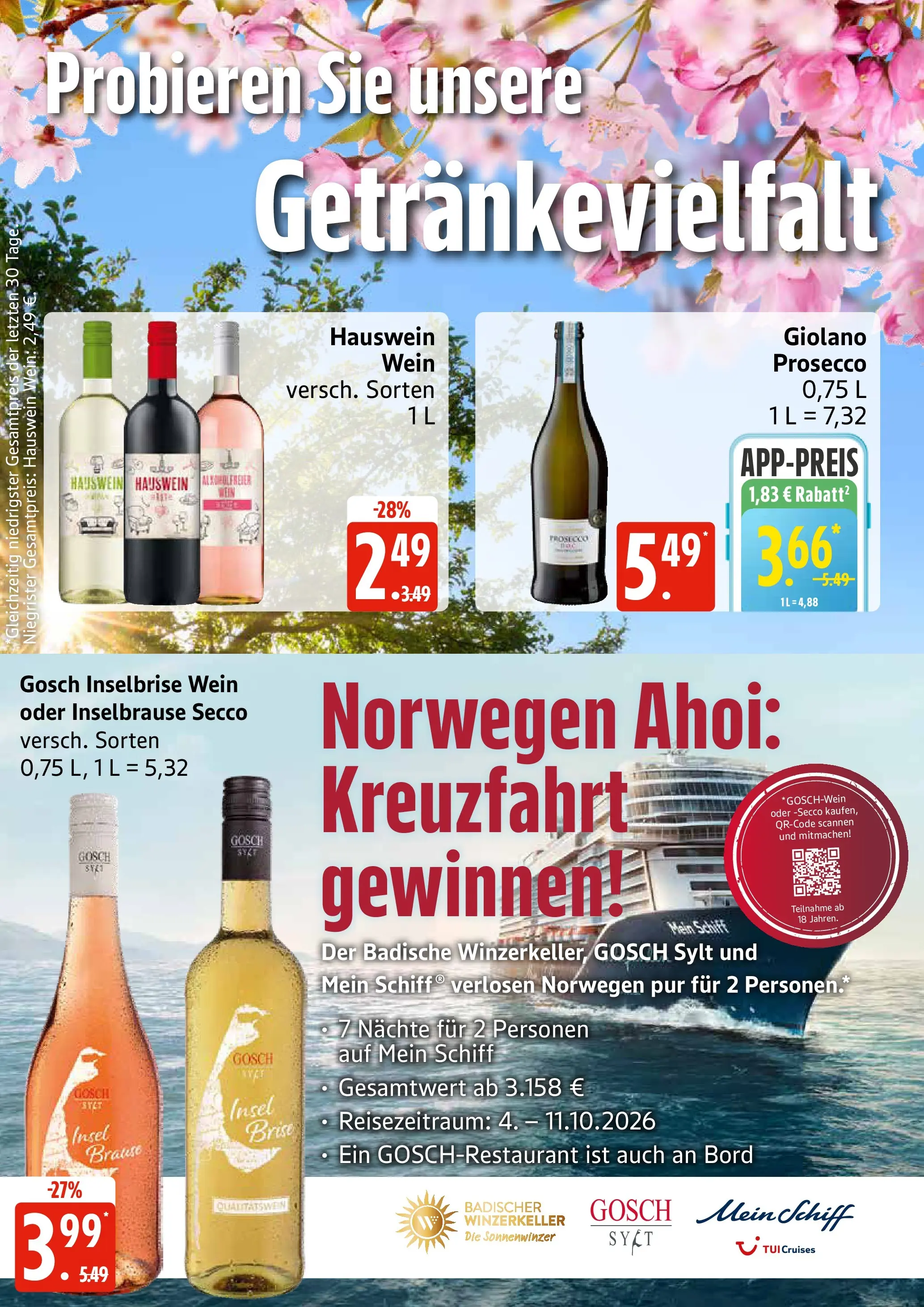 Edeka prospekt Neu Wulmstorf	 (ab 03.05.2026) » Angebote Online | Seite: 26 | Produkte: Prosecco, Wein