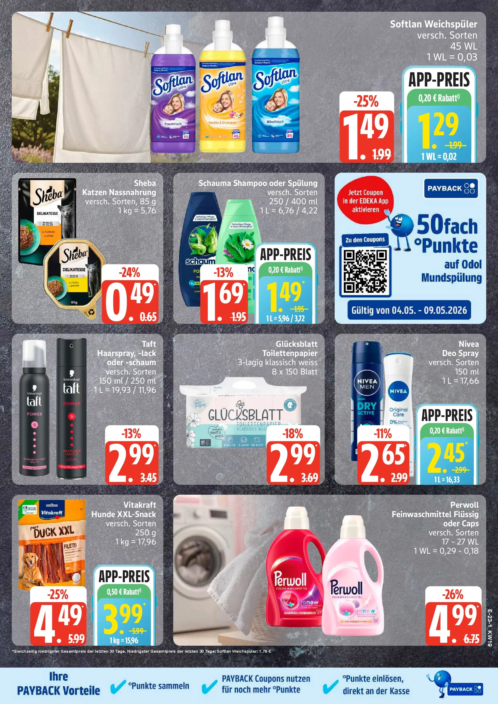Edeka prospekt Neu Wulmstorf	 (ab 03.05.2026) » Angebote Online | Seite: 27 | Produkte: Sheba, Perwoll, Deodorant, Toilettenpapier