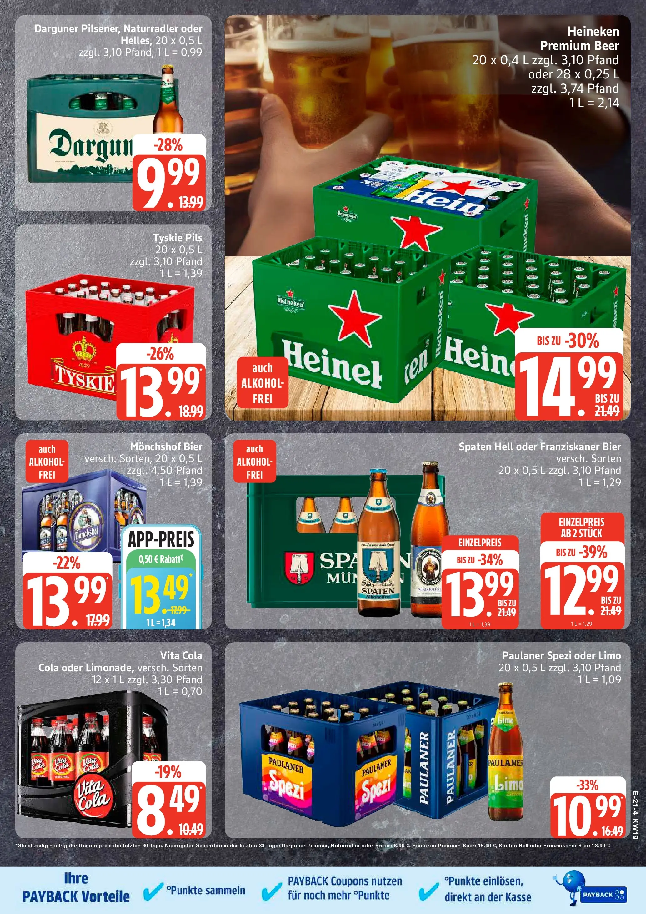 Edeka prospekt Rostock	 (ab 04.05.2026) » Angebote Online | Seite: 24 | Produkte: Franziskaner, Paulaner spezi, Vita cola, Paulaner