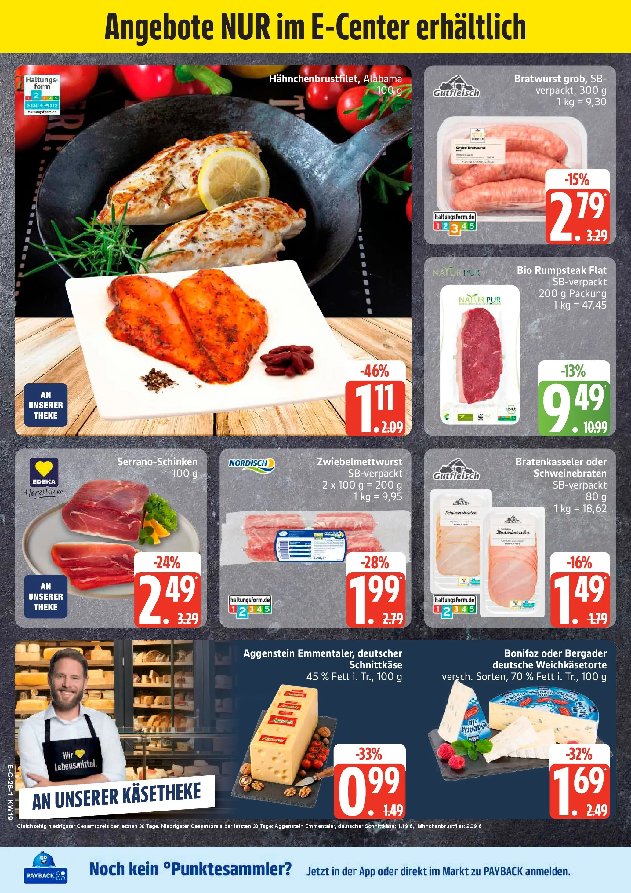 Edeka prospekt Elmshorn	 (ab 04.05.2026) » Angebote Online | Seite: 30 | Produkte: Rumpsteak, Theke, Bratwurst, Steak