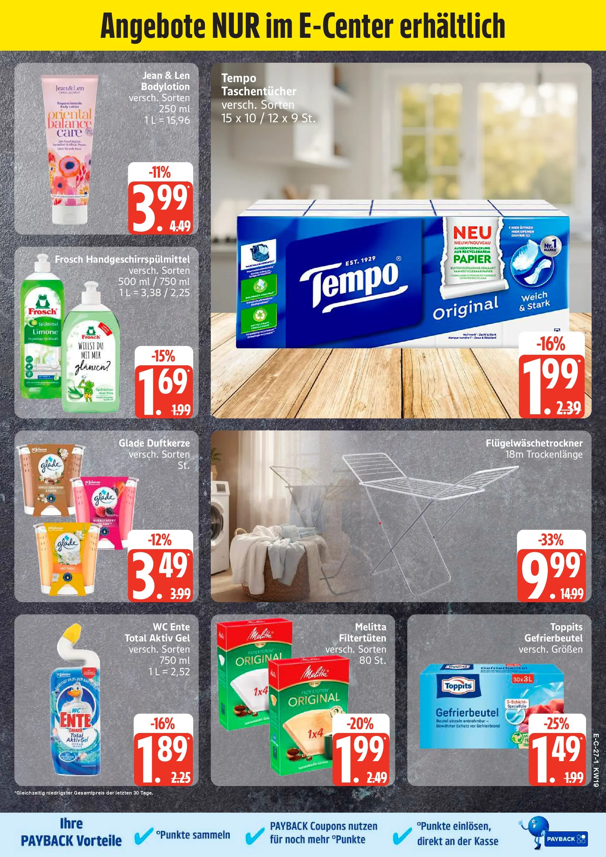 Edeka prospekt Elmshorn	 (ab 04.05.2026) » Angebote Online | Seite: 31 | Produkte: Melitta, Body Lotion, Tempo, Ente