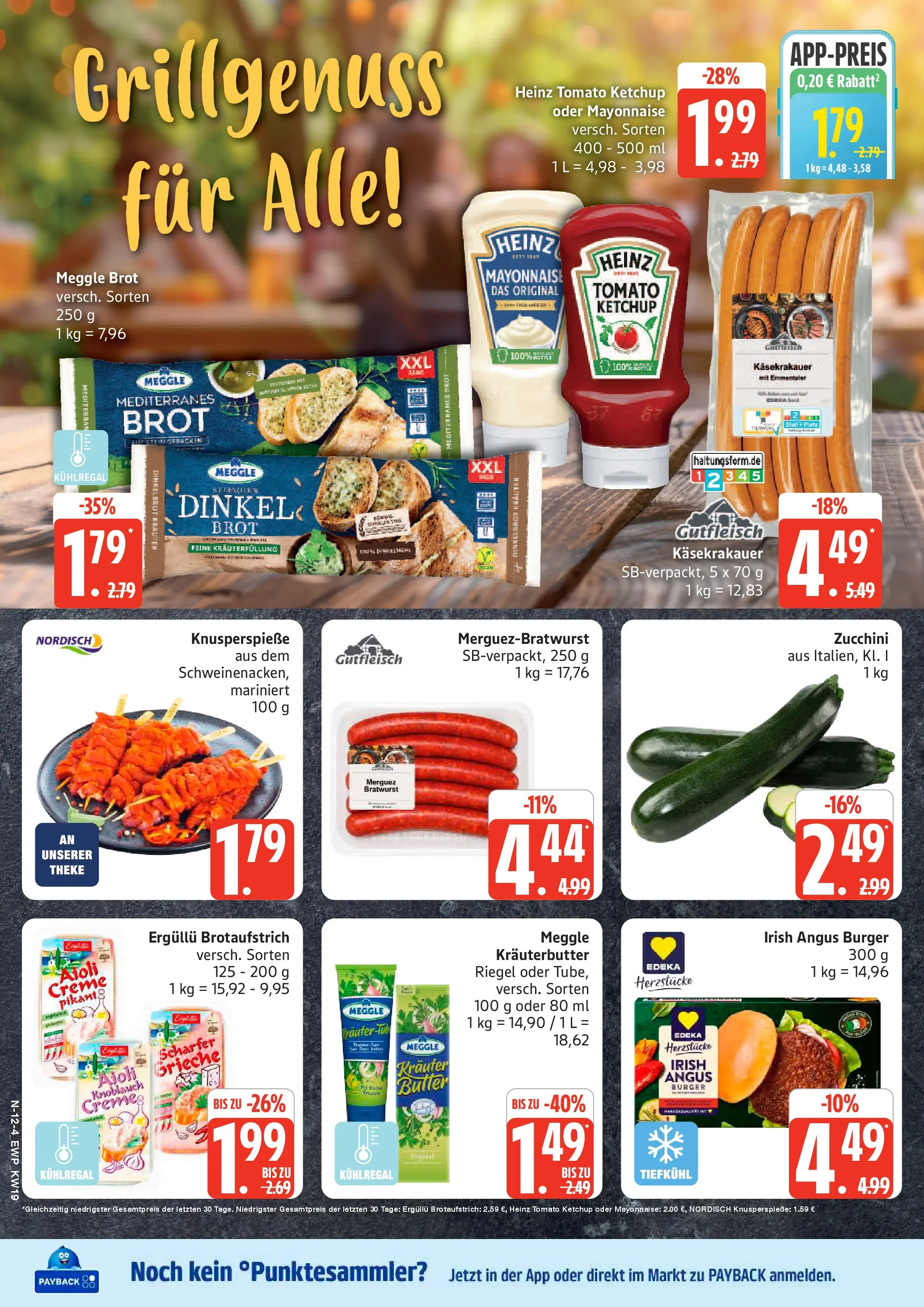 Edeka prospekt Rostock	 (ab 04.05.2026) » Angebote Online | Seite: 12 | Produkte: Theke, Bratwurst, Knoblauch, Brot