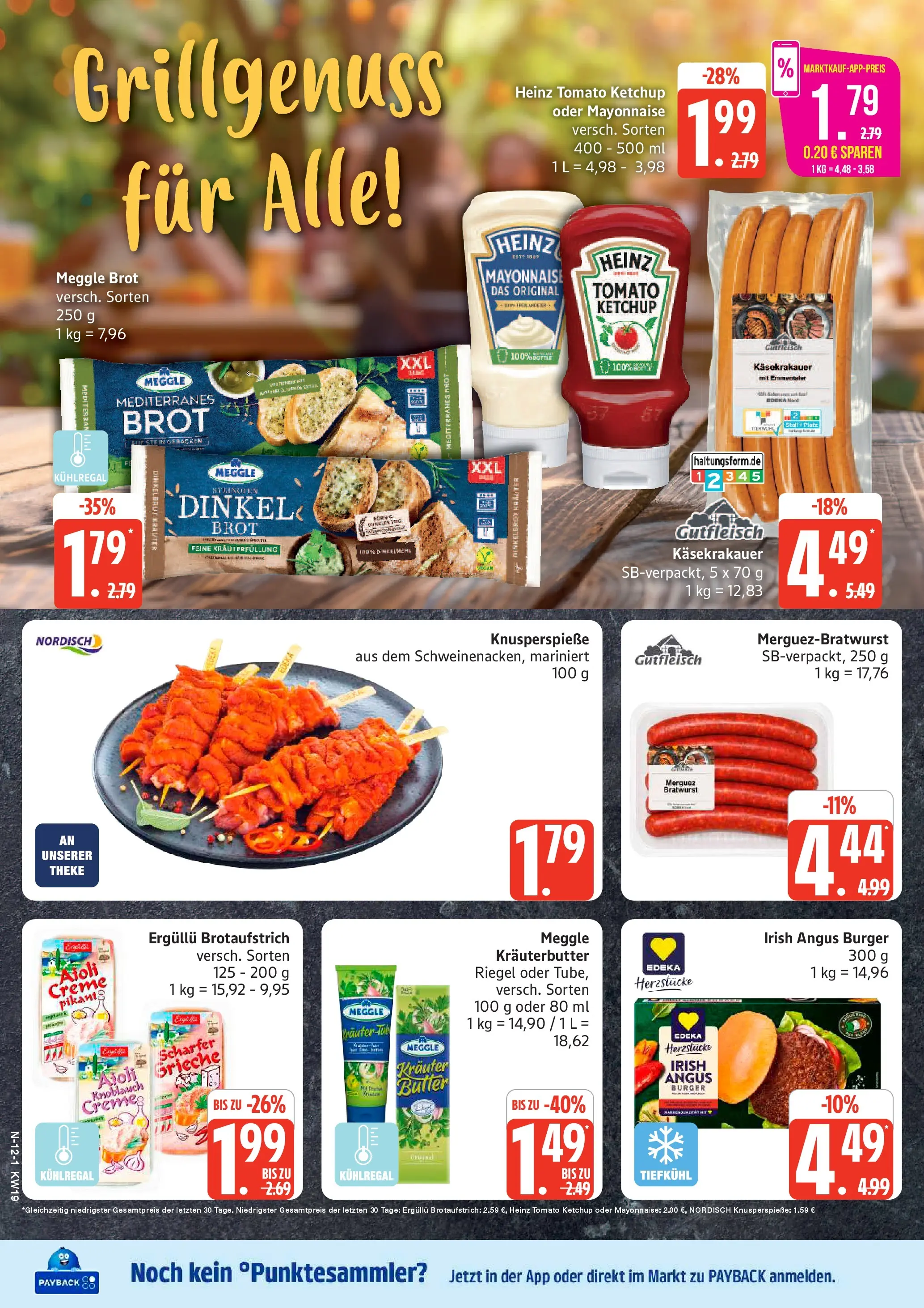 Edeka prospekt Cuxhaven	 (ab 03.05.2026) » Angebote Online | Seite: 12 | Produkte: Bratwurst, Burger, Kräuterbutter, Ketchup