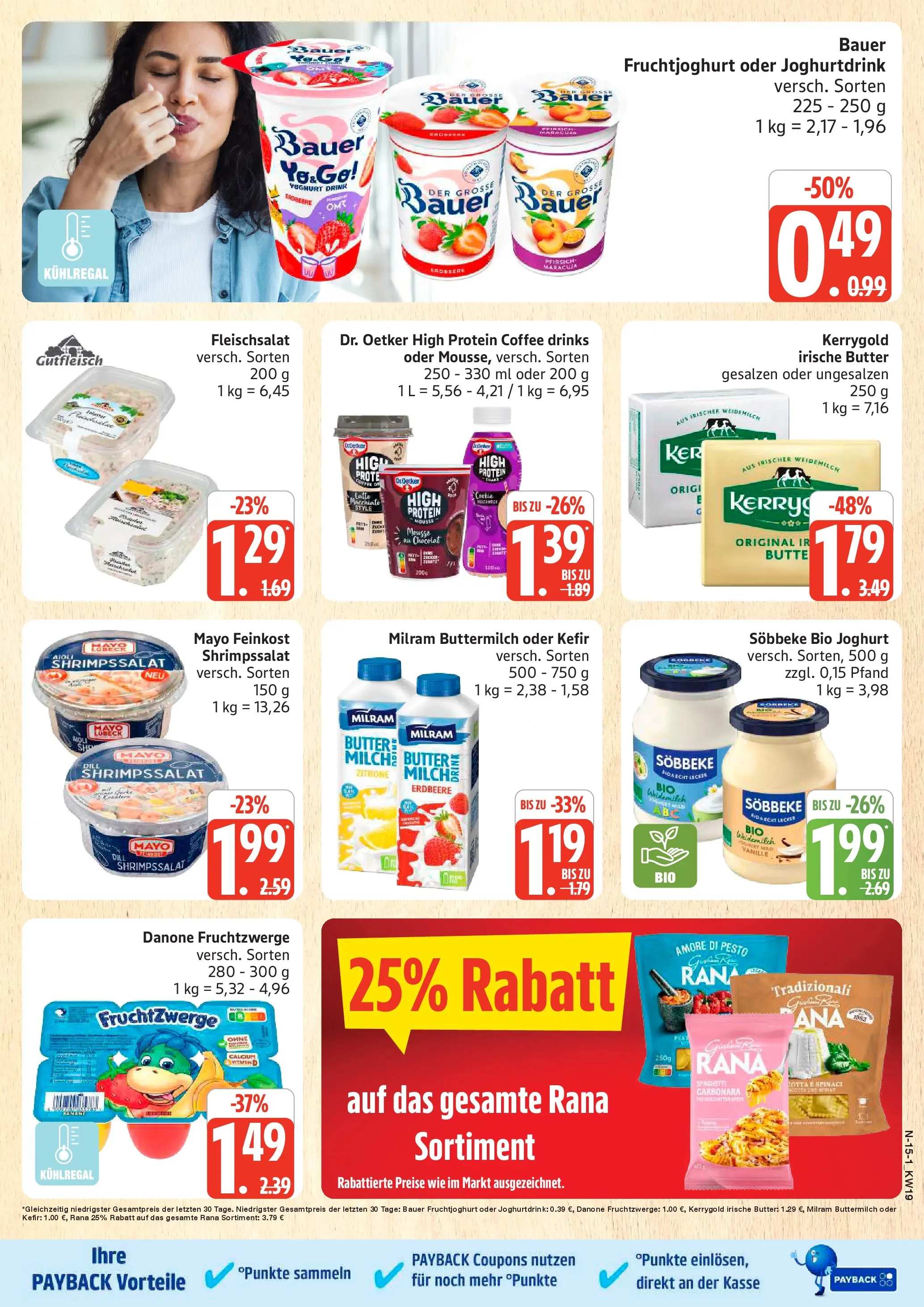 Edeka prospekt Cuxhaven	 (ab 03.05.2026) » Angebote Online | Seite: 15 | Produkte: Kefir, Milram, Zitrone, Dill