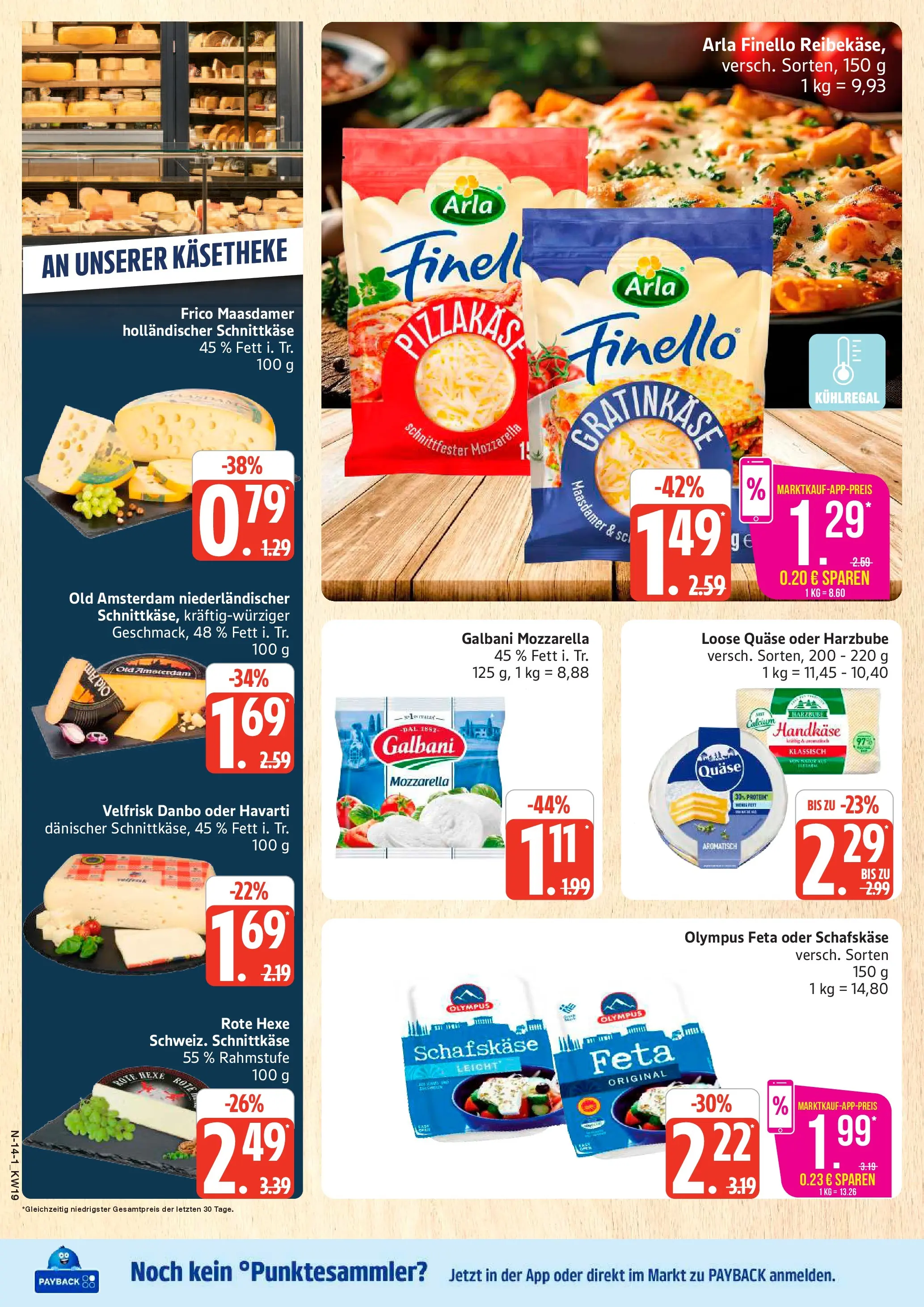 Edeka prospekt Cuxhaven	 (ab 03.05.2026) » Angebote Online | Seite: 14 | Produkte: Feta, Käse, Mozzarella, Reibekase