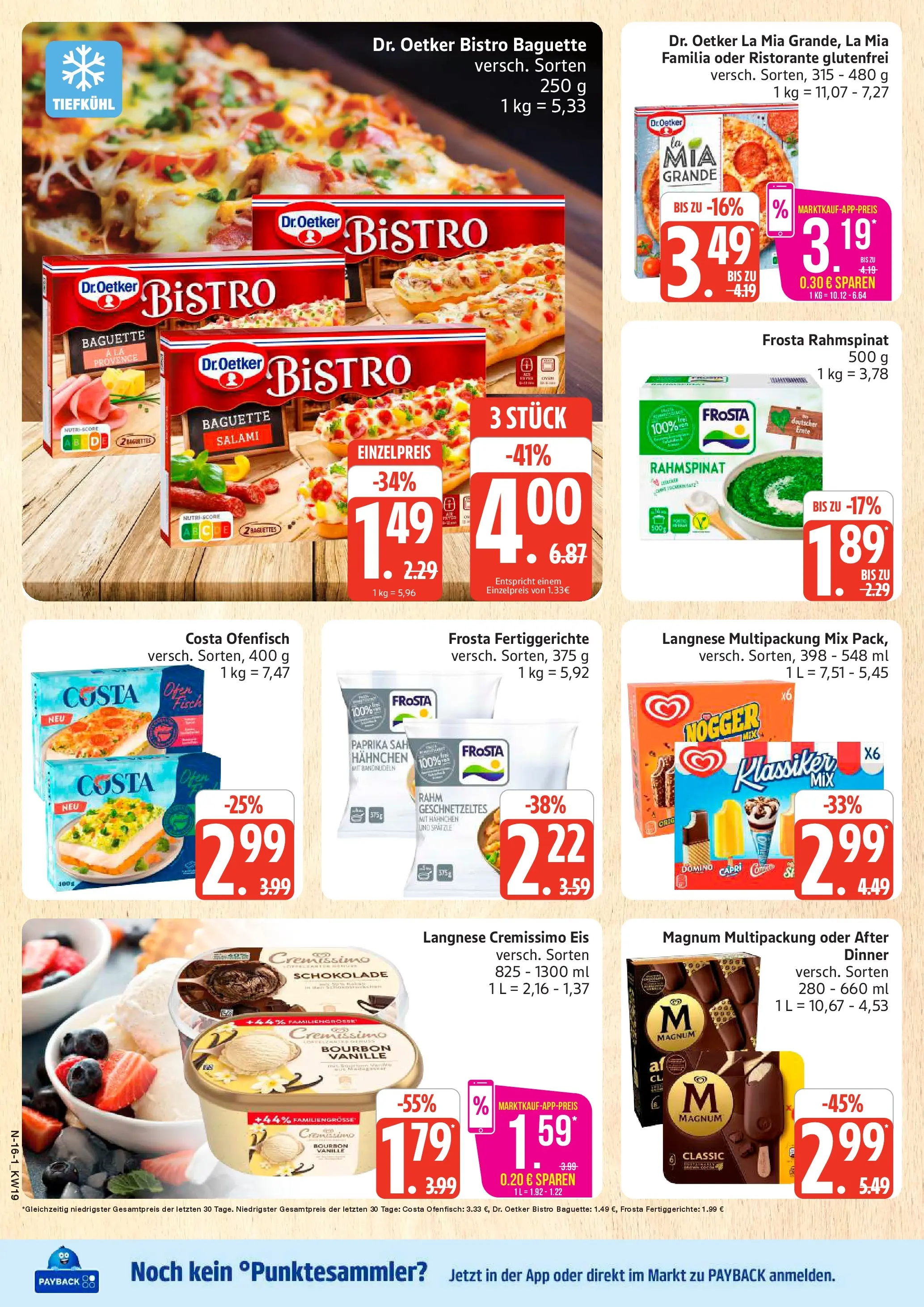 Edeka prospekt Cuxhaven	 (ab 03.05.2026) » Angebote Online | Seite: 16 | Produkte: Ristorante, Schokolade, Frosta, Eis
