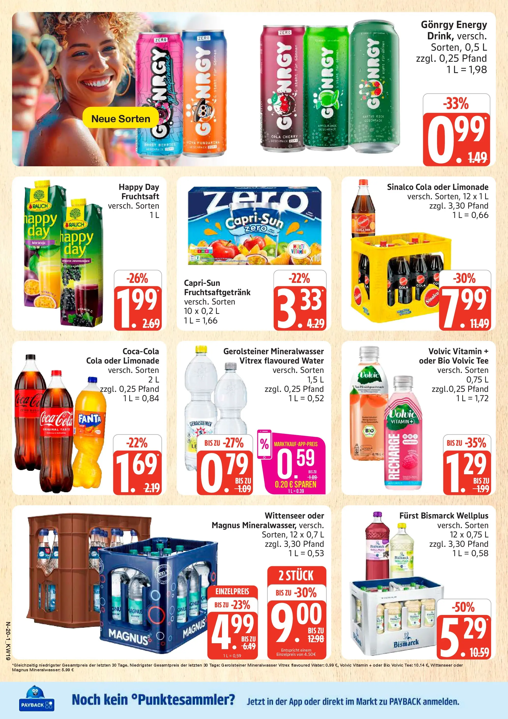Edeka prospekt Cuxhaven	 (ab 03.05.2026) » Angebote Online | Seite: 20 | Produkte: Cola, Energy, Mineralwasser, Fruchtsaft
