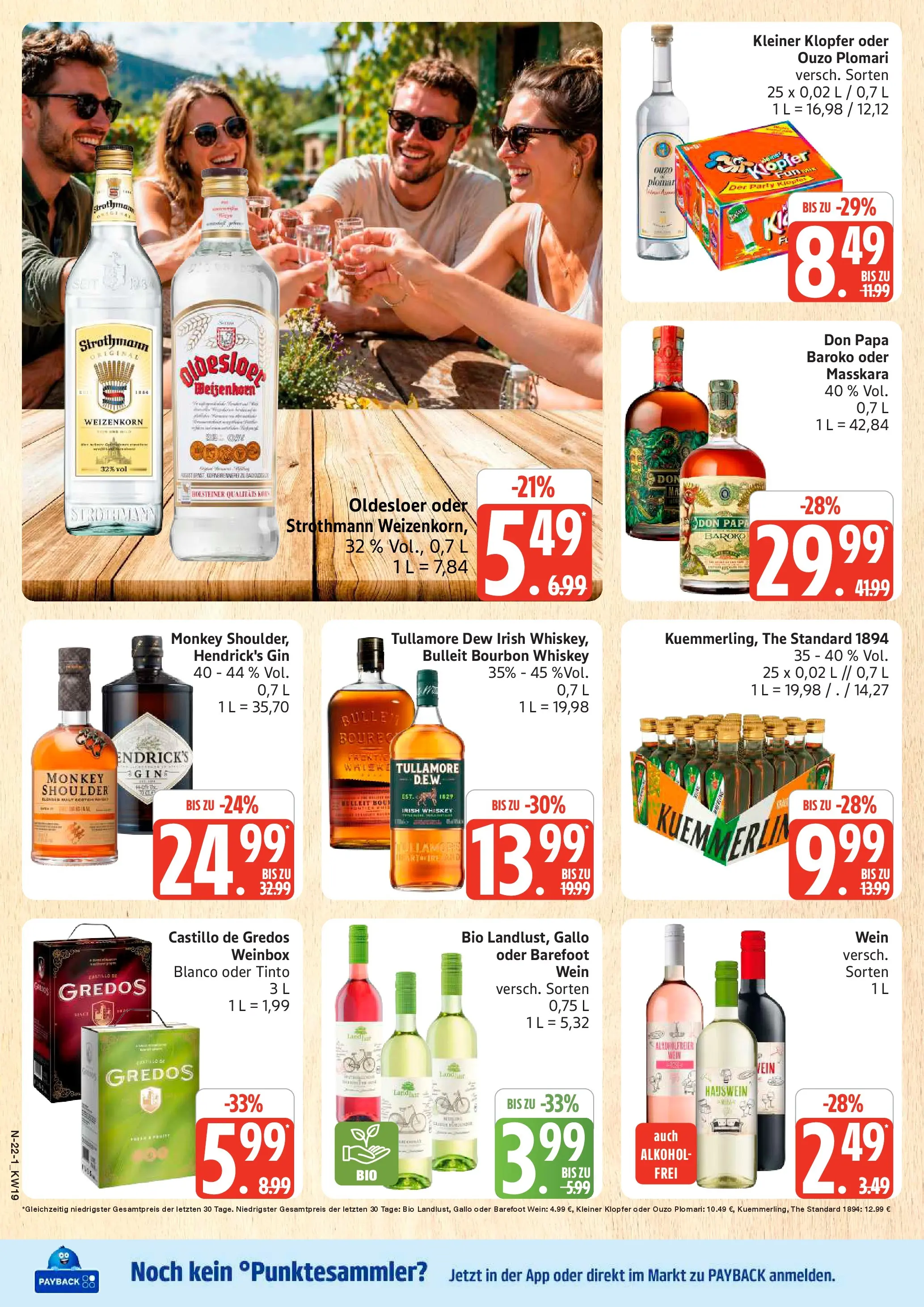 Edeka prospekt Cuxhaven	 (ab 03.05.2026) » Angebote Online | Seite: 22 | Produkte: Ouzo, Wein, Gin, Ouzo plomari