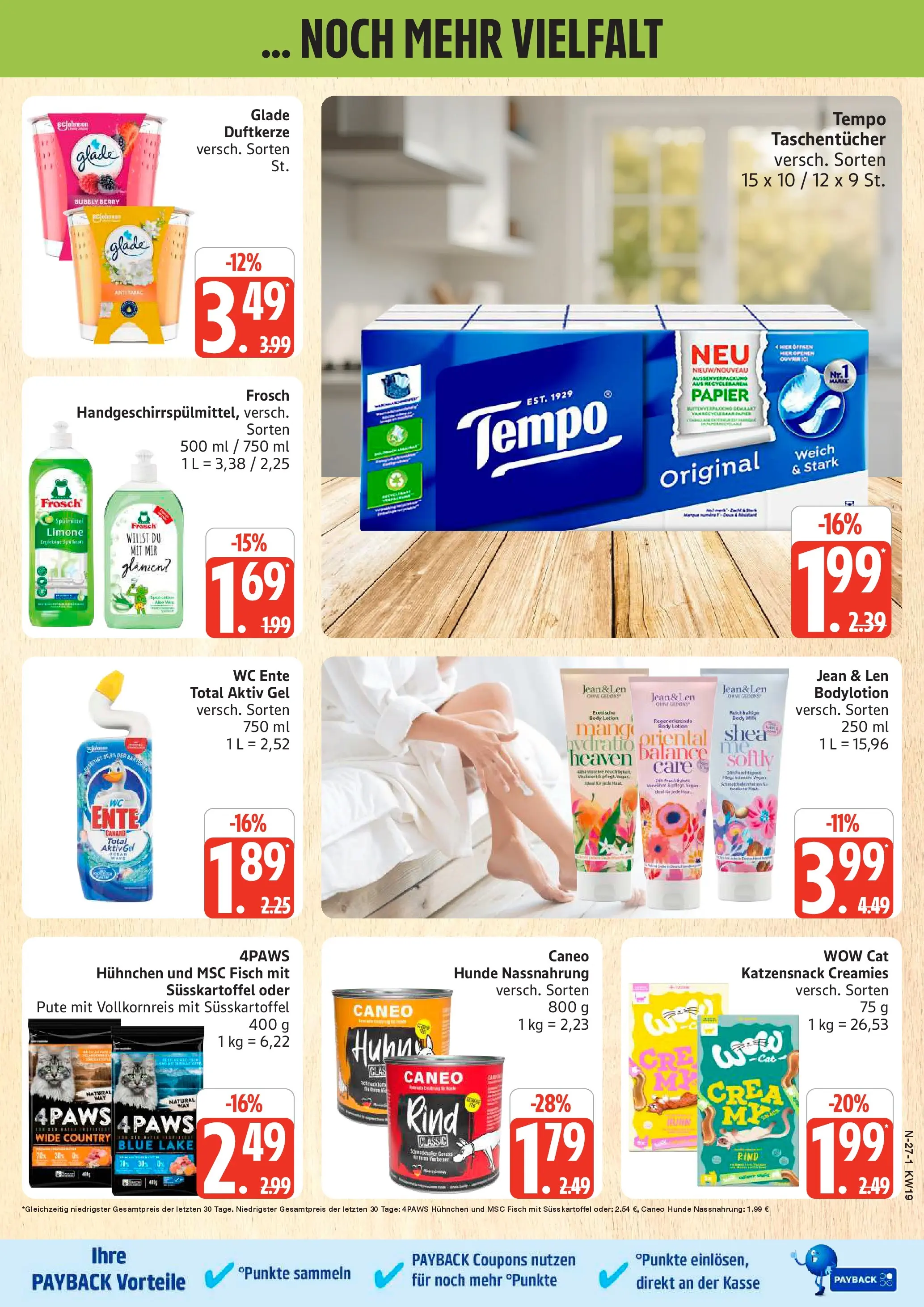 Edeka prospekt Cuxhaven	 (ab 03.05.2026) » Angebote Online | Seite: 27 | Produkte: Fisch, Body Lotion, Tempo, Ente
