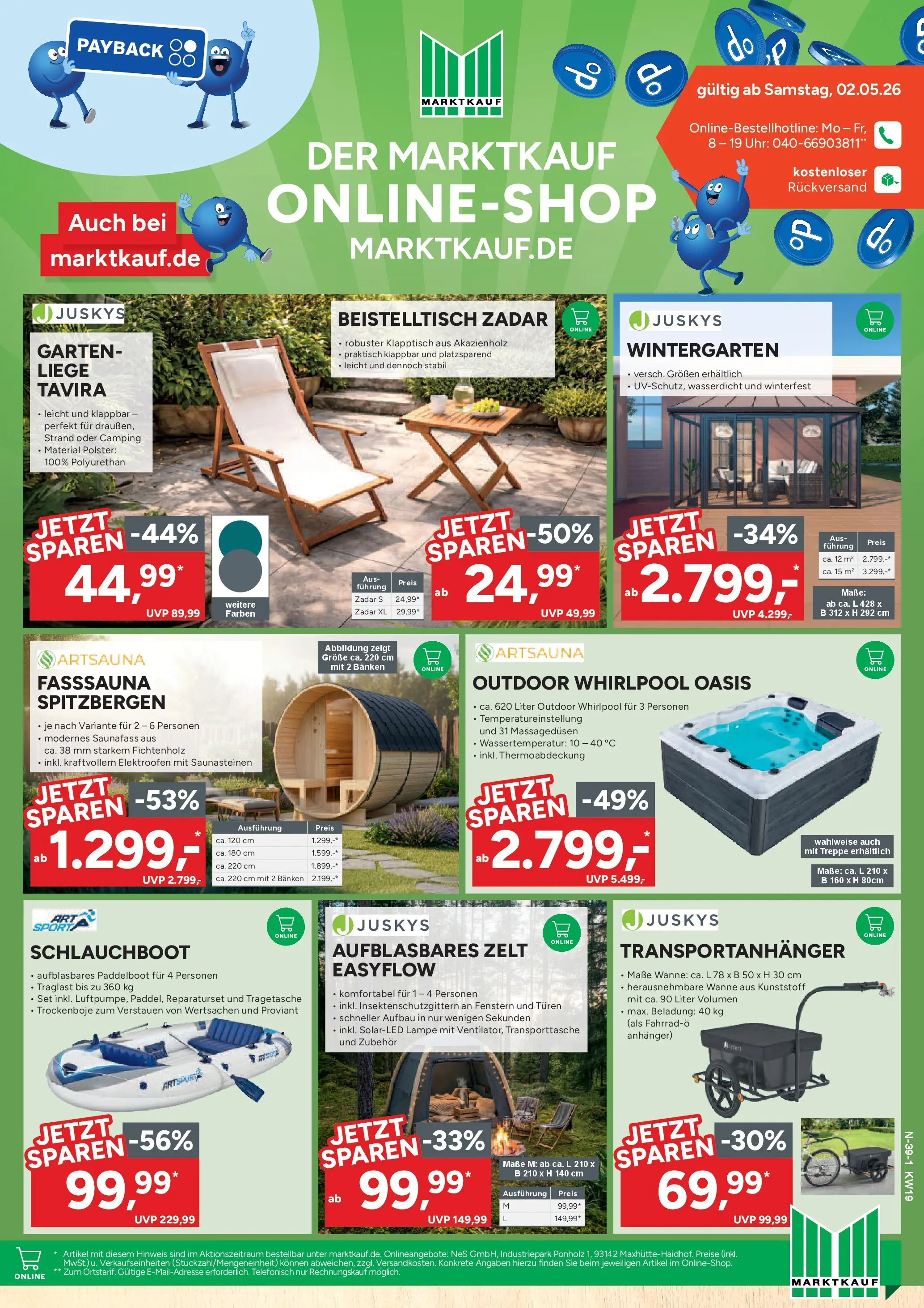 Edeka prospekt Cuxhaven	 (ab 03.05.2026) » Angebote Online | Seite: 39 | Produkte: Beistelltisch, Liege, Lampe, Uhr