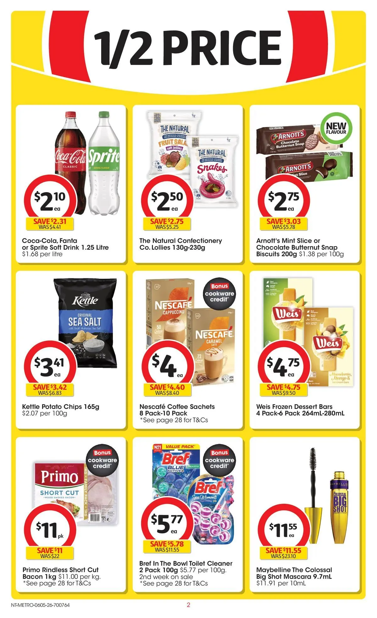 ﻿Coles catalogue valid from 05/05/2026 > Online Australia | Page: 2 | Products: Chocolate, Cookware, Lollies, Kettle